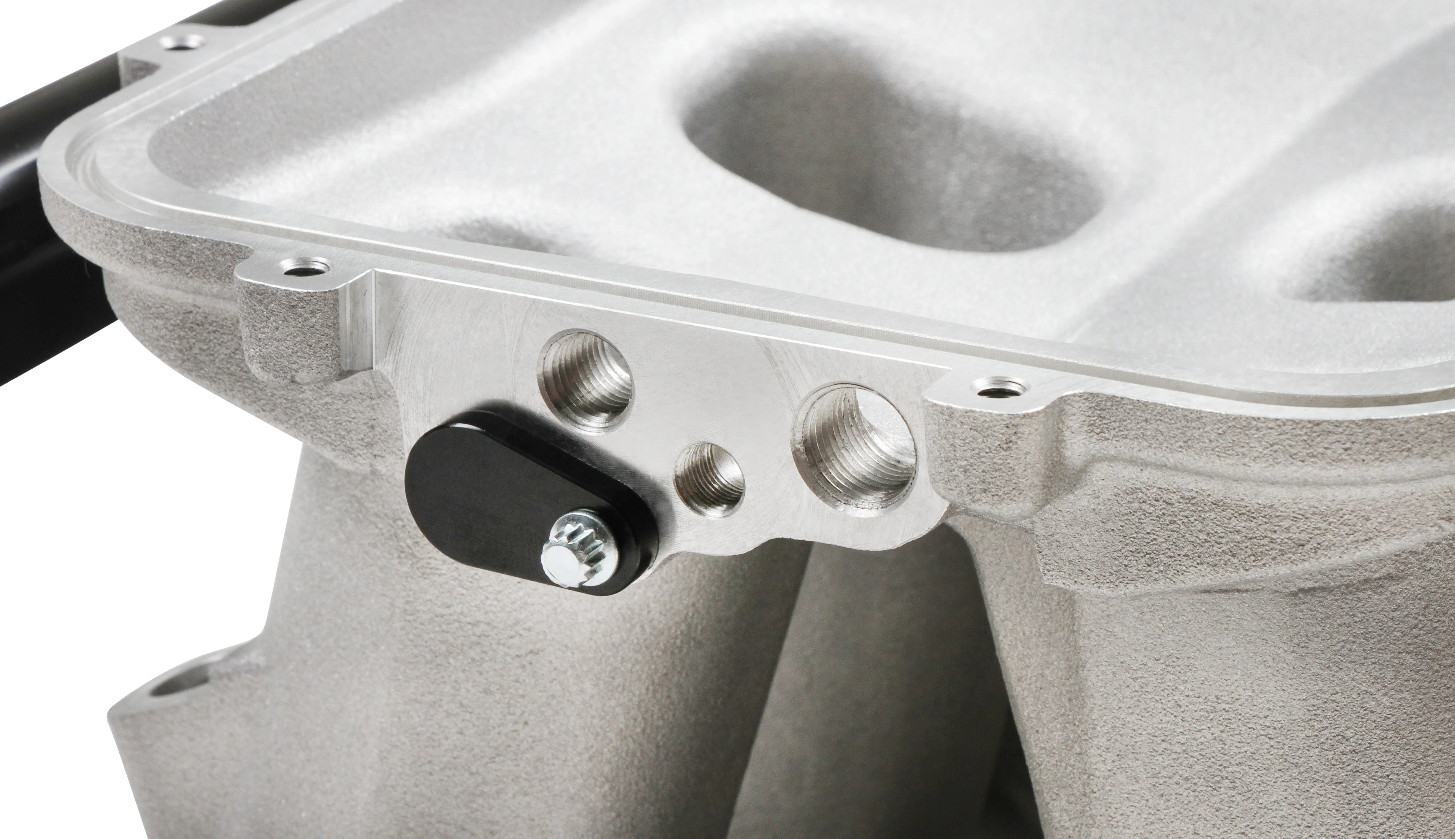 8.2" SBF Ford Hi-Ram Intake Manifold with 95mm LS Throttle Body Flange Top. - Image 9