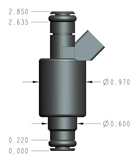 83 lb/hr Performance Fuel Injectors - Set of 8 - Image 5