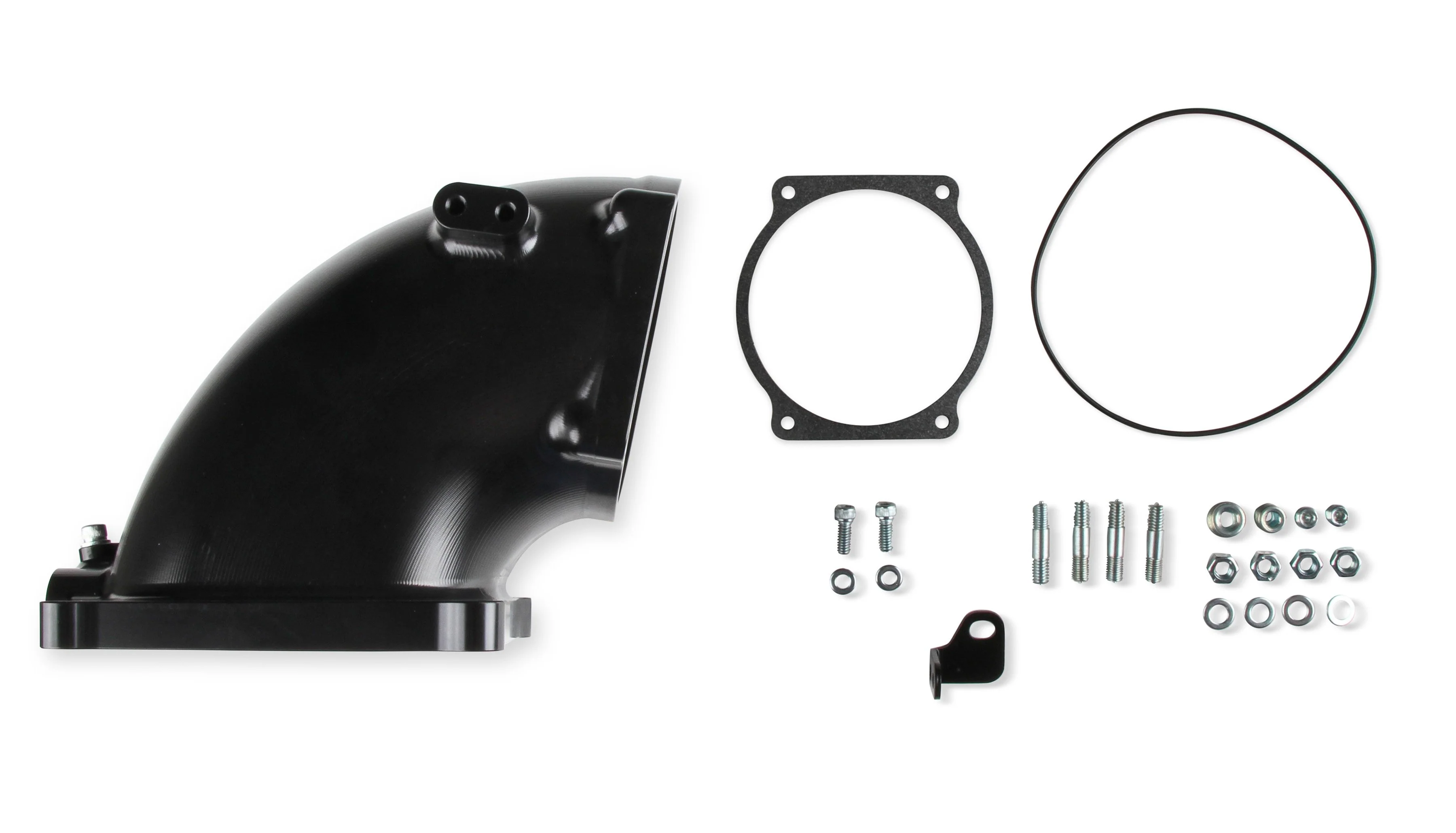 Billet 4500 EFI Throttle Body Intake Elbow-Ls- Black Finish - Image 2