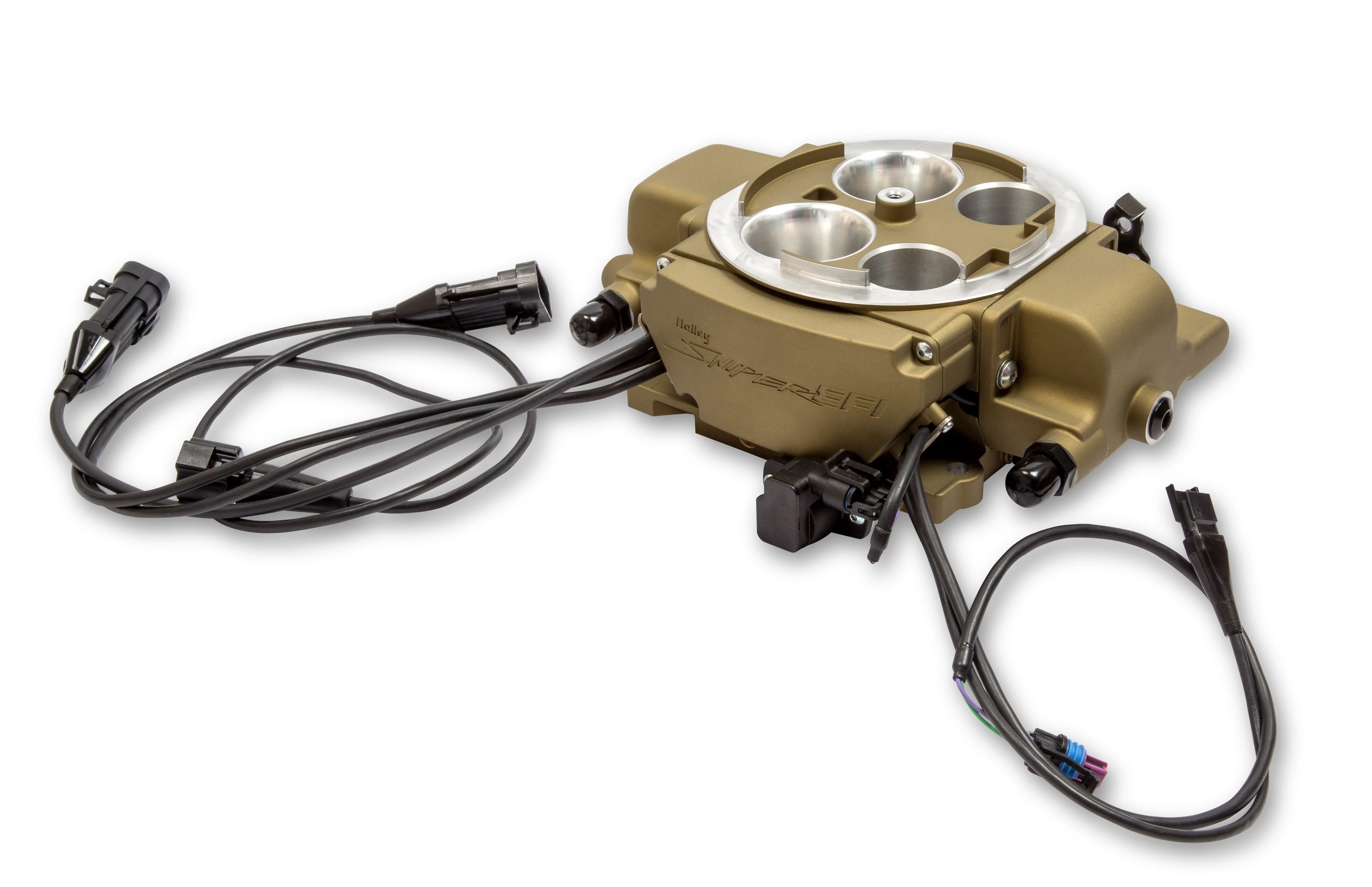 EFI Quadrajet Master Kit - Classic Gold - Return Fuel System - Image 3