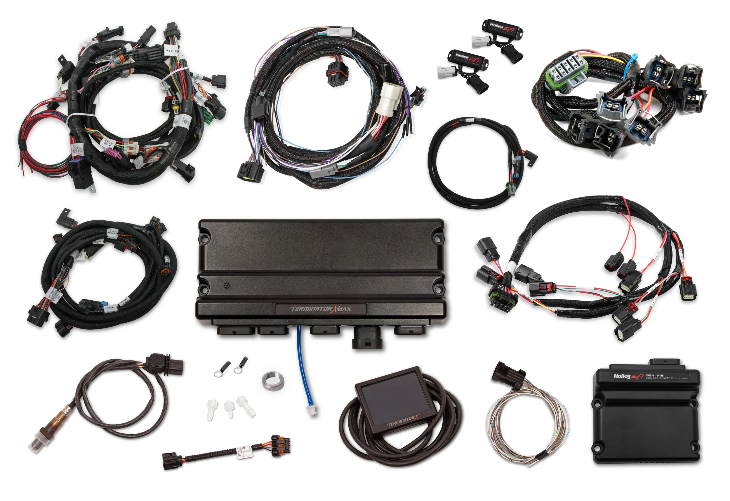 EFI Terminator X Max - 2013-2015 Ford Coyote EV1 Injectors - 98+ 4R70W Transmission Control, for Early Coils - Image 2