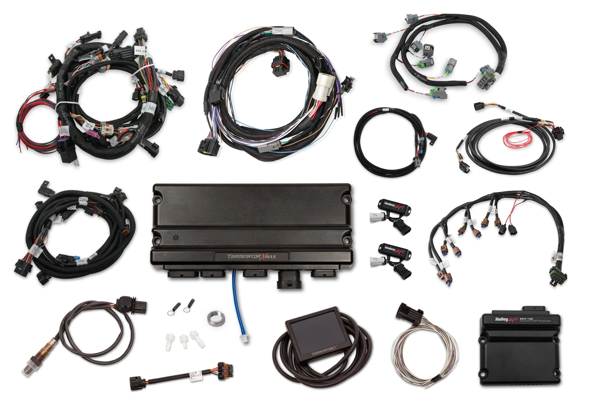 EFI Terminator X Max - 2015.5-2017 Ford Coyote EV6 Injectors - 98+ 4R70W Transmission and Drive-by-Wire Throttle Body Control, for Late Coils - Image 2