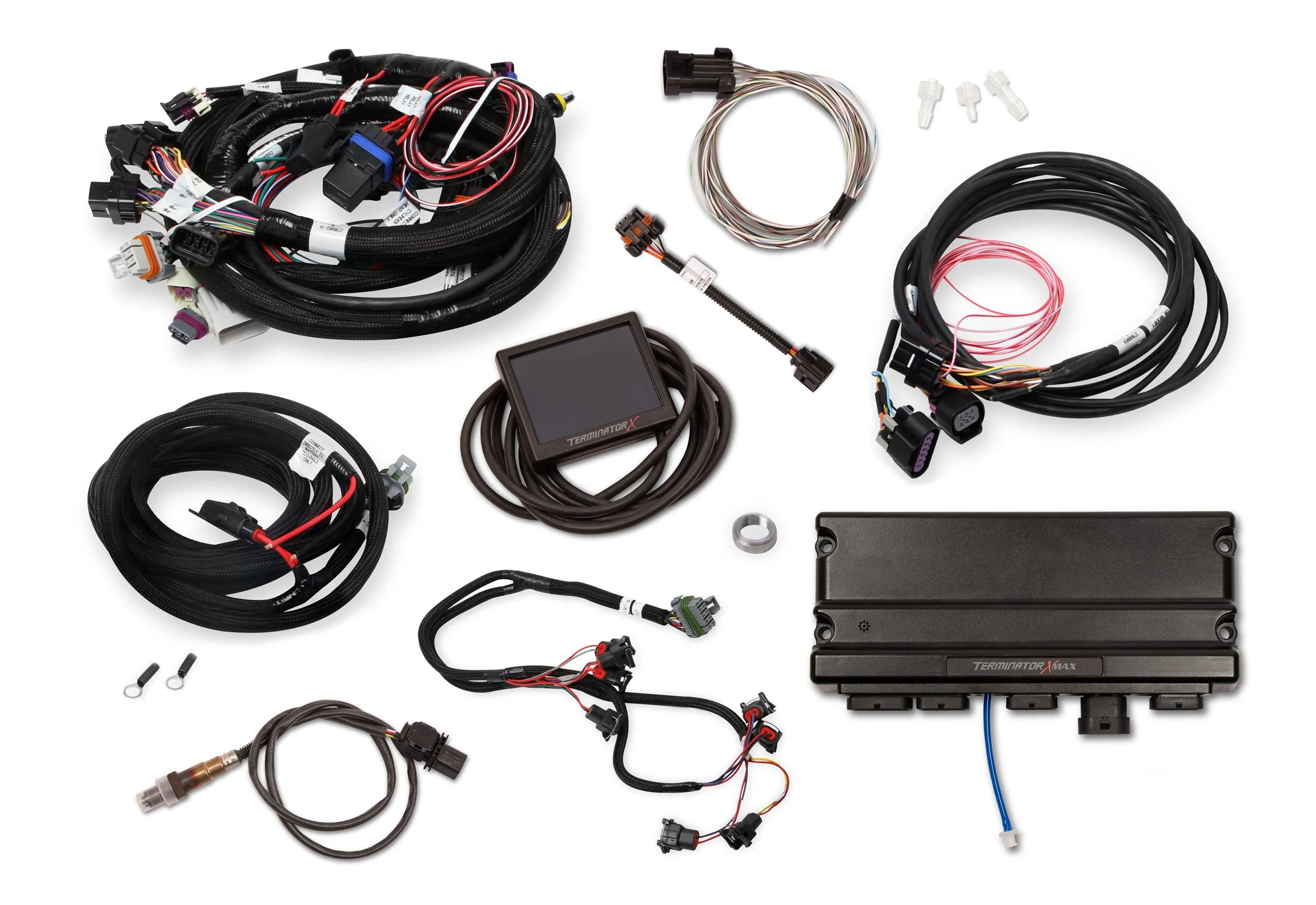 EFI Terminator X Max - Gen IV 58x Crank - 4x Cam - EV6 Injectors - Drive-By-Wire Throttle Body Control - 3.5 in. Touchscreen - Image 2
