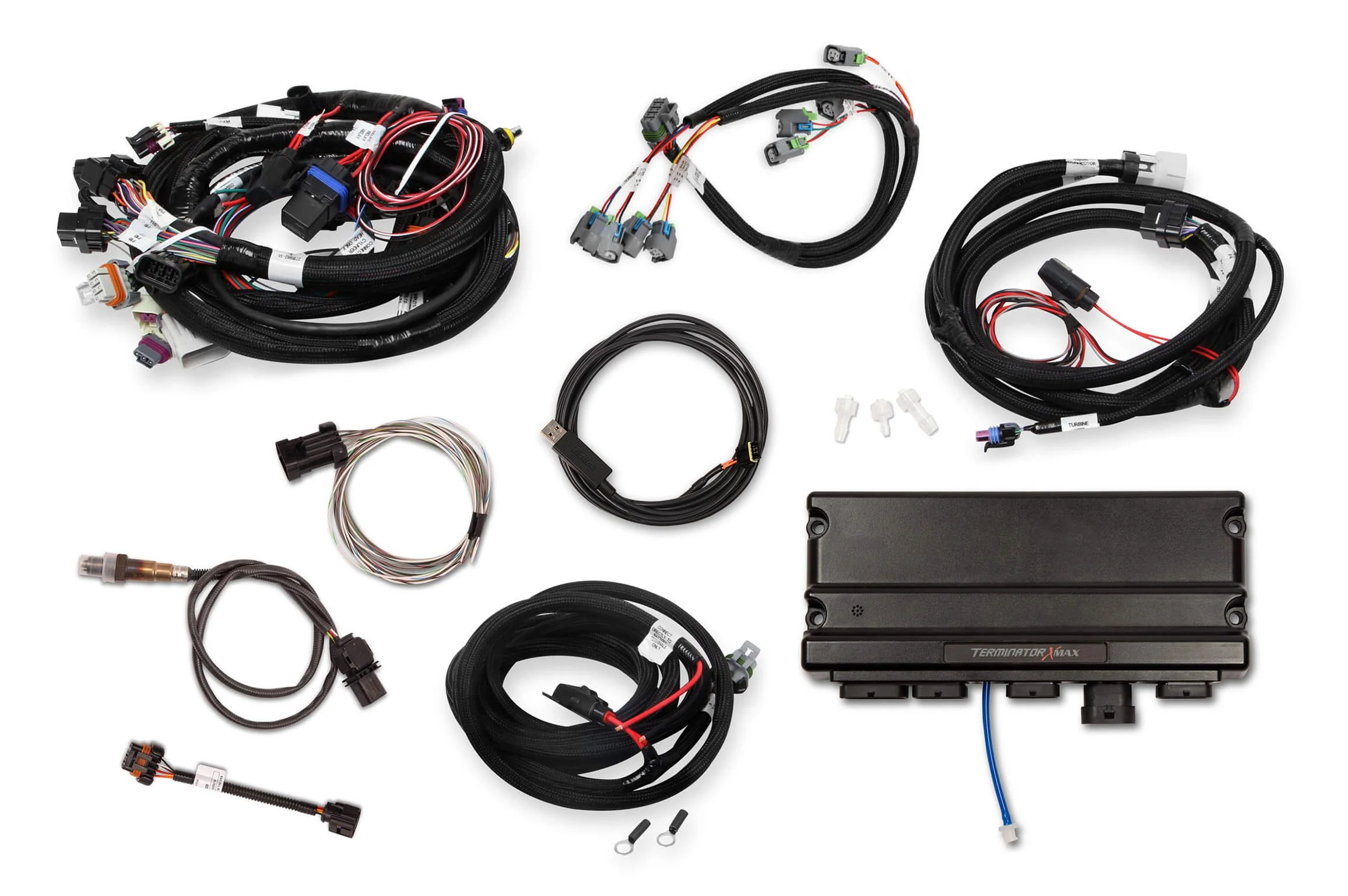 EFI Terminator X Max - LS1/LS624x Crank - 1x Cam - EV6 Injectors - Transmission Control - USB/CAN Tuning Cable - Image 7