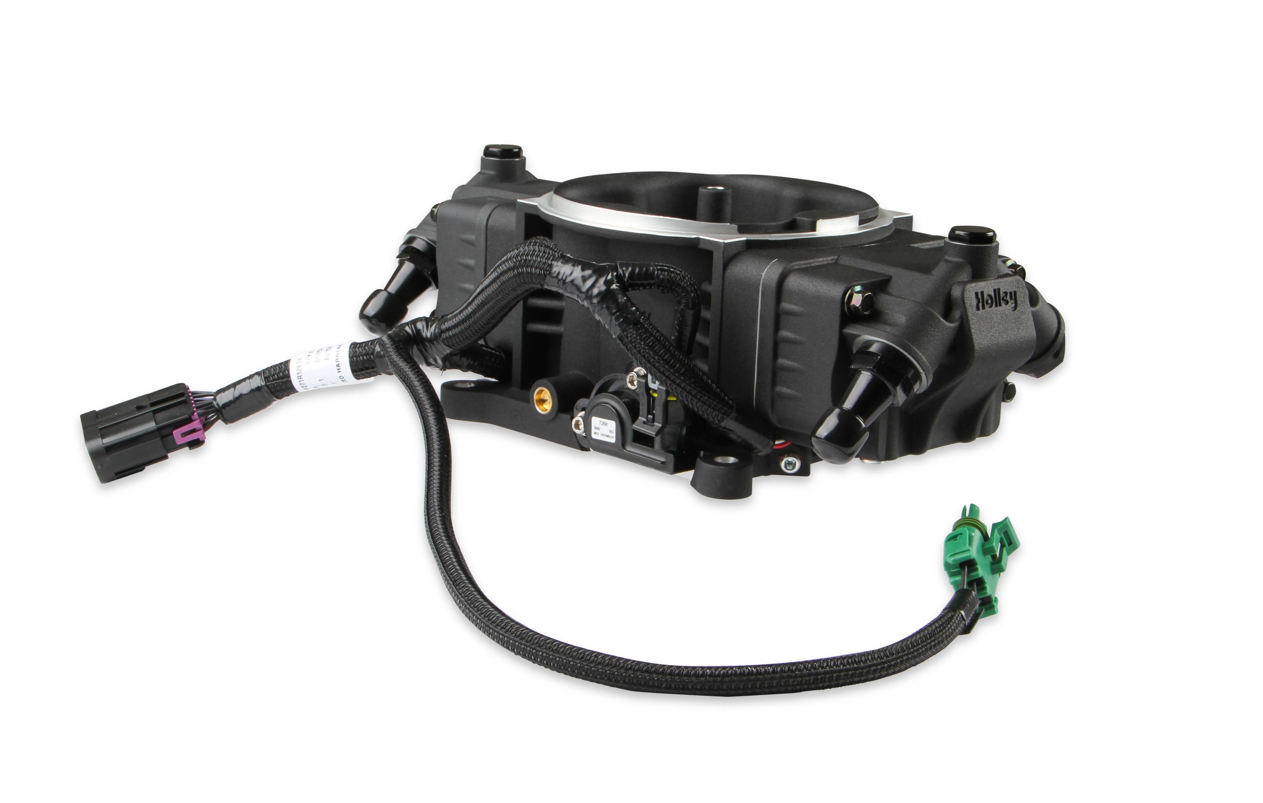 EFI Terminator X Stealth 4150 Throttle Body - Black - 8 Injectors - 800-1500 HP - Image 10