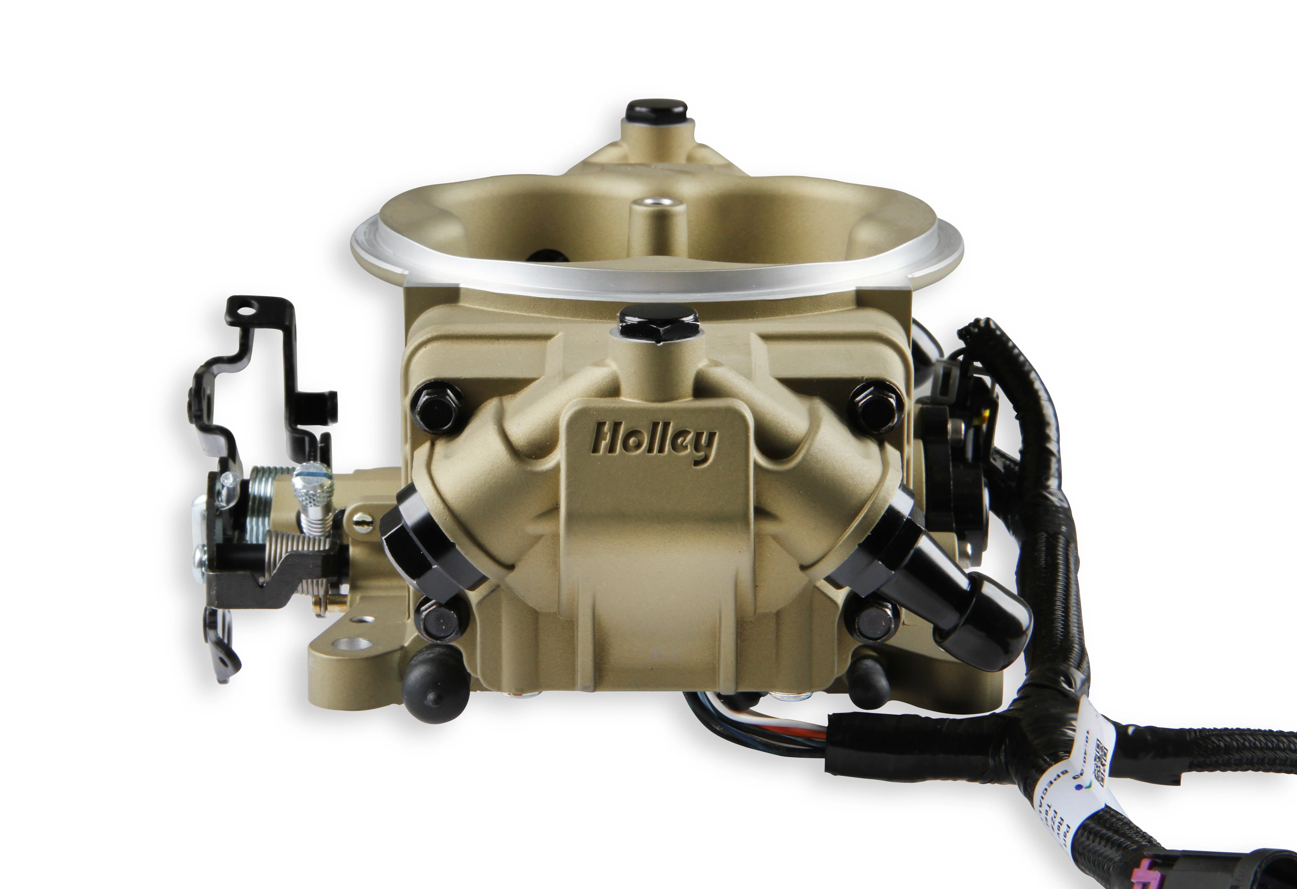 EFI Terminator X Stealth 4150 Throttle Body - Classic Gold - 4 Injectors - 650 HP - Image 2