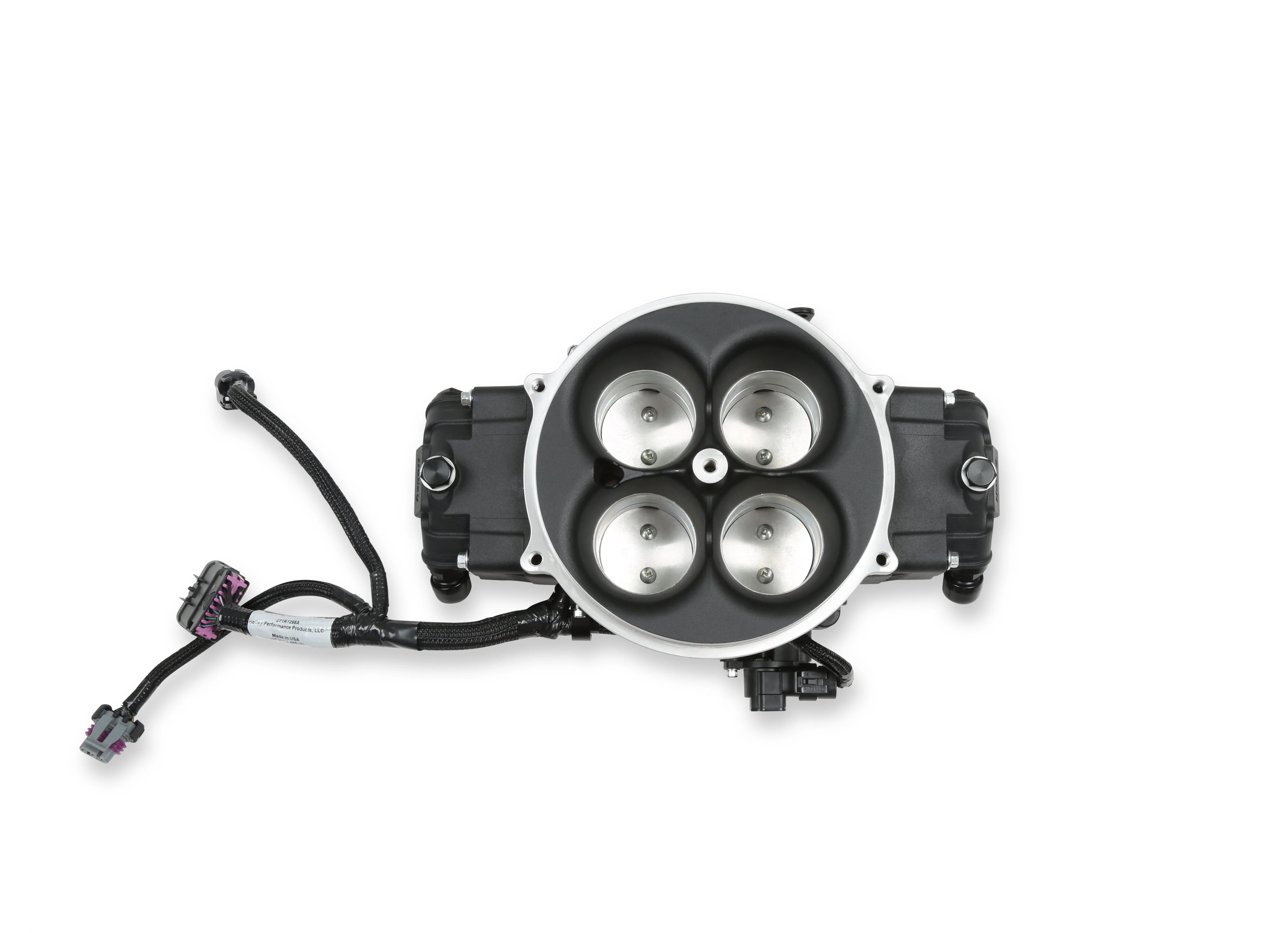 EFI Terminator X Stealth 4500 Service Throttle Body - Black - 4 Injectors - 650 HP - Primary Throttle Body - Image 5