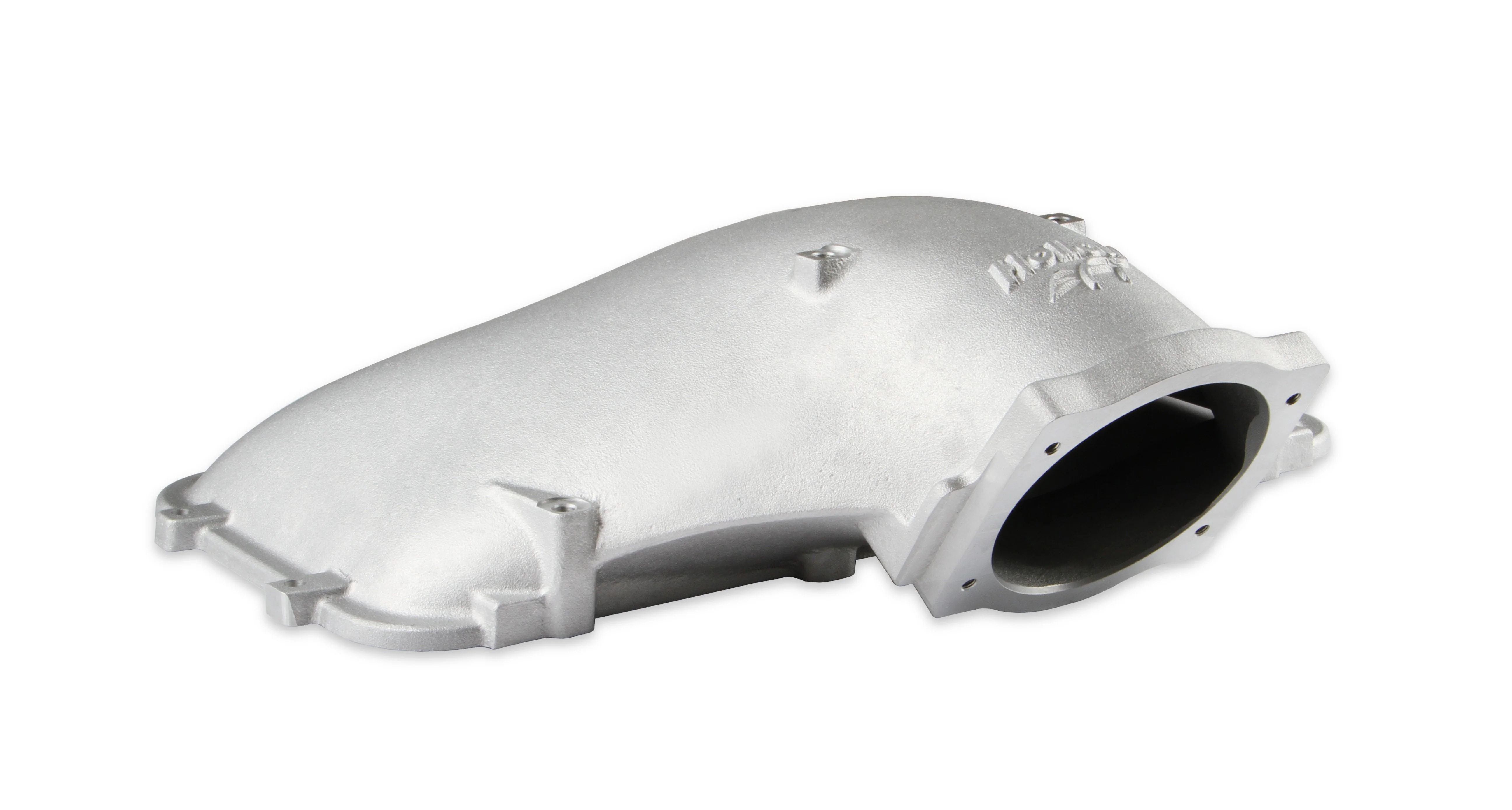 HI-RAM 105MM Cast Side Mount Plenum Top - Cast Finish- GM Style - Image 6