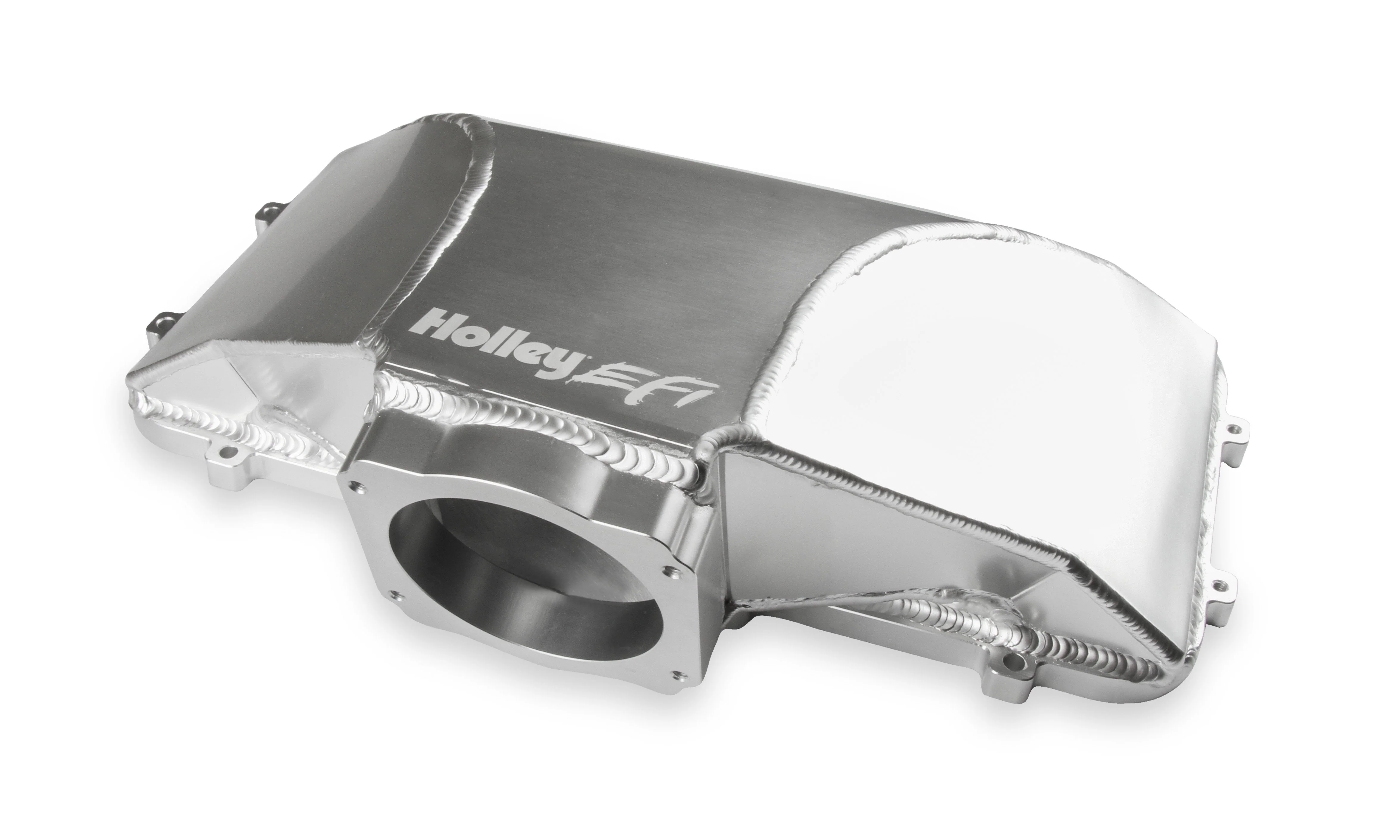HI-RAM 95MM Fabricated Side Mount Plenum Top - Silver Finish- LS Style - Image 5