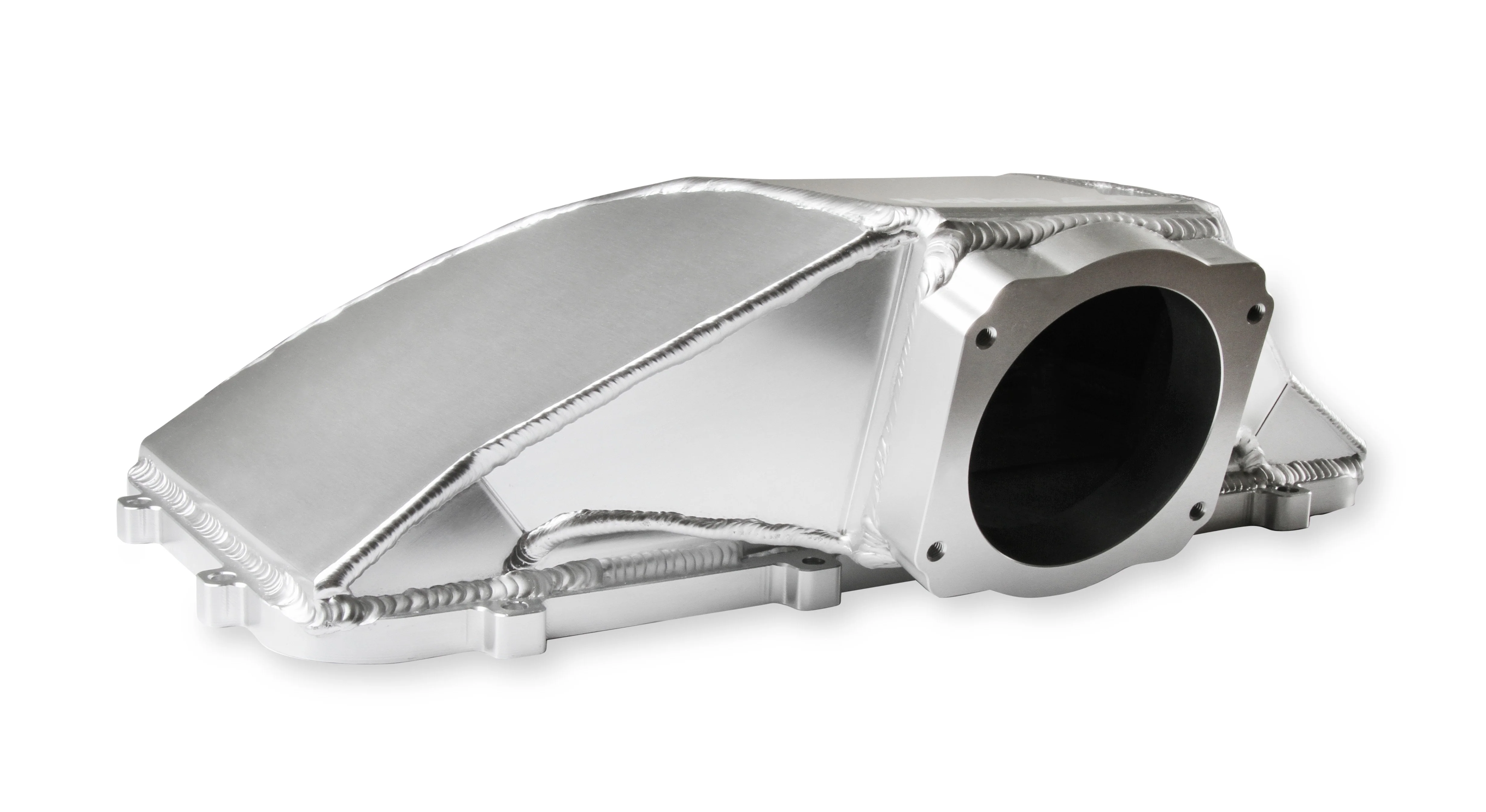 HI-RAM 95MM Fabricated Side Mount Plenum Top - Silver Finish- LS Style - Image 9