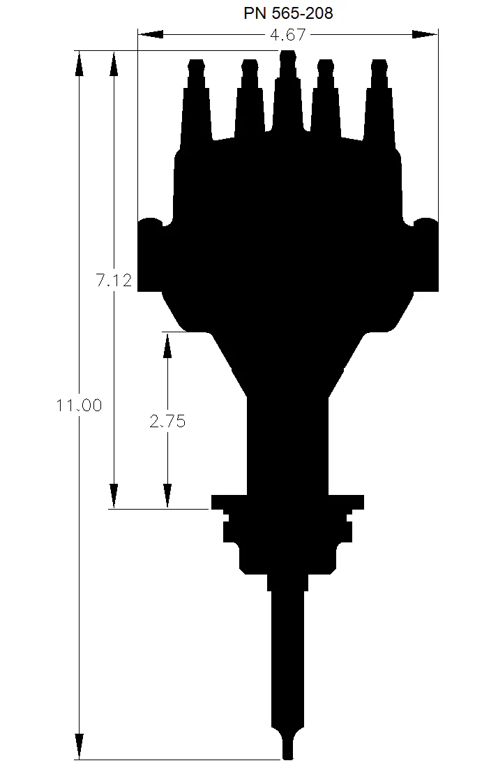 Holley EFI Dual Sync Chrysler SB Distributor - Image 9
