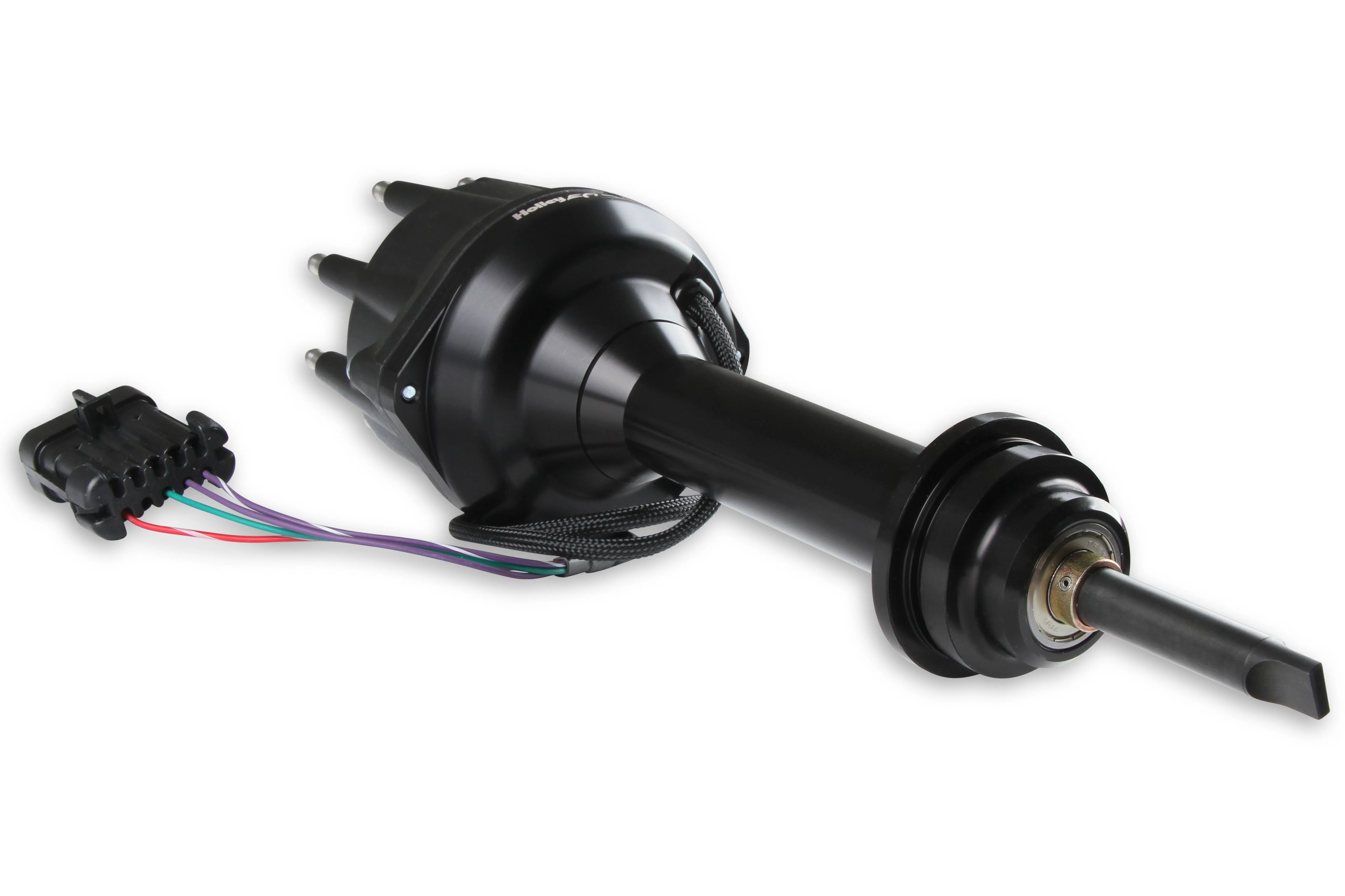 Holley EFI Dual Sync Mopar 383-400 Distributor, Black - Image 4