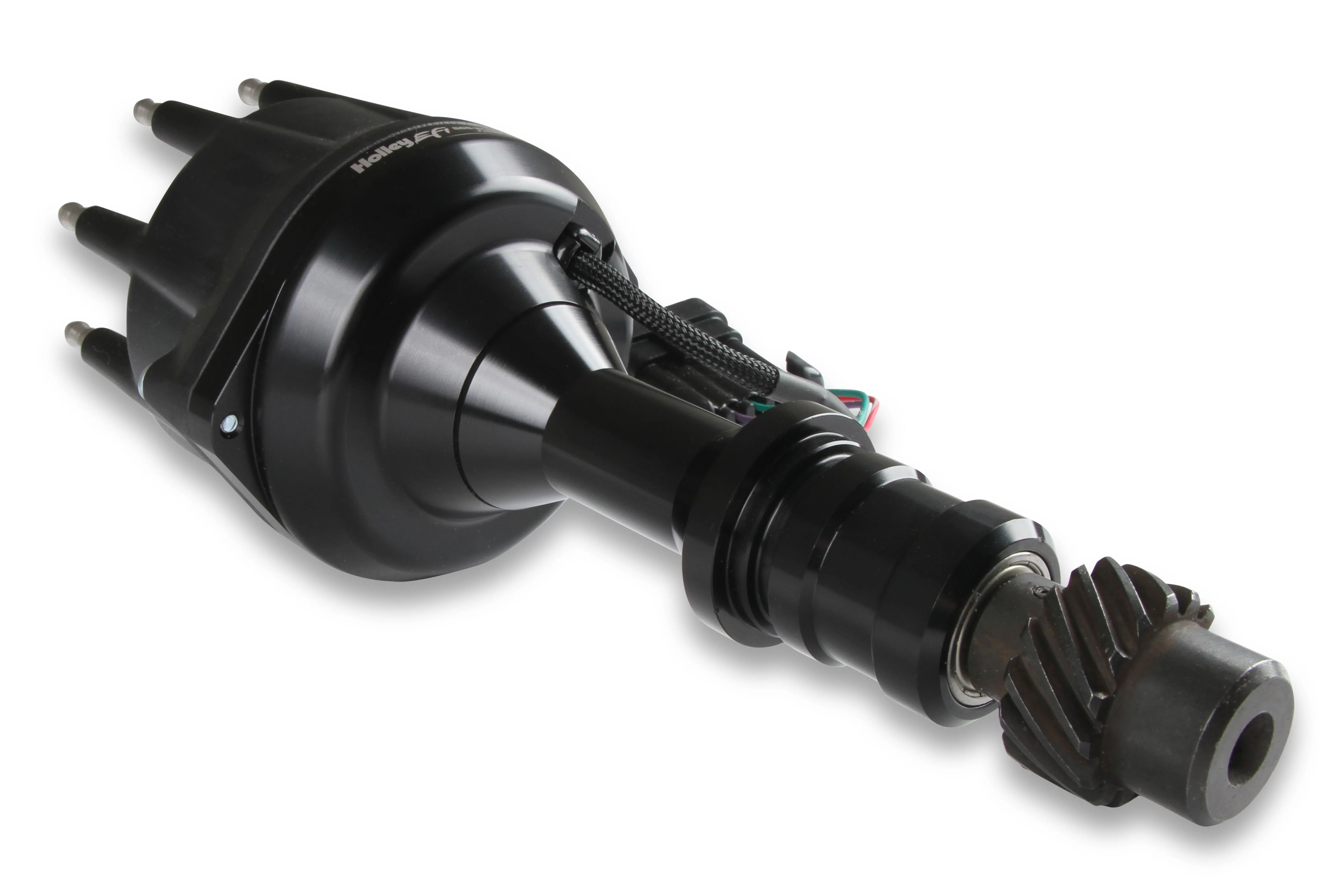 Holley EFI Dual Sync Oldsmobile Distributor, Black - Image 4