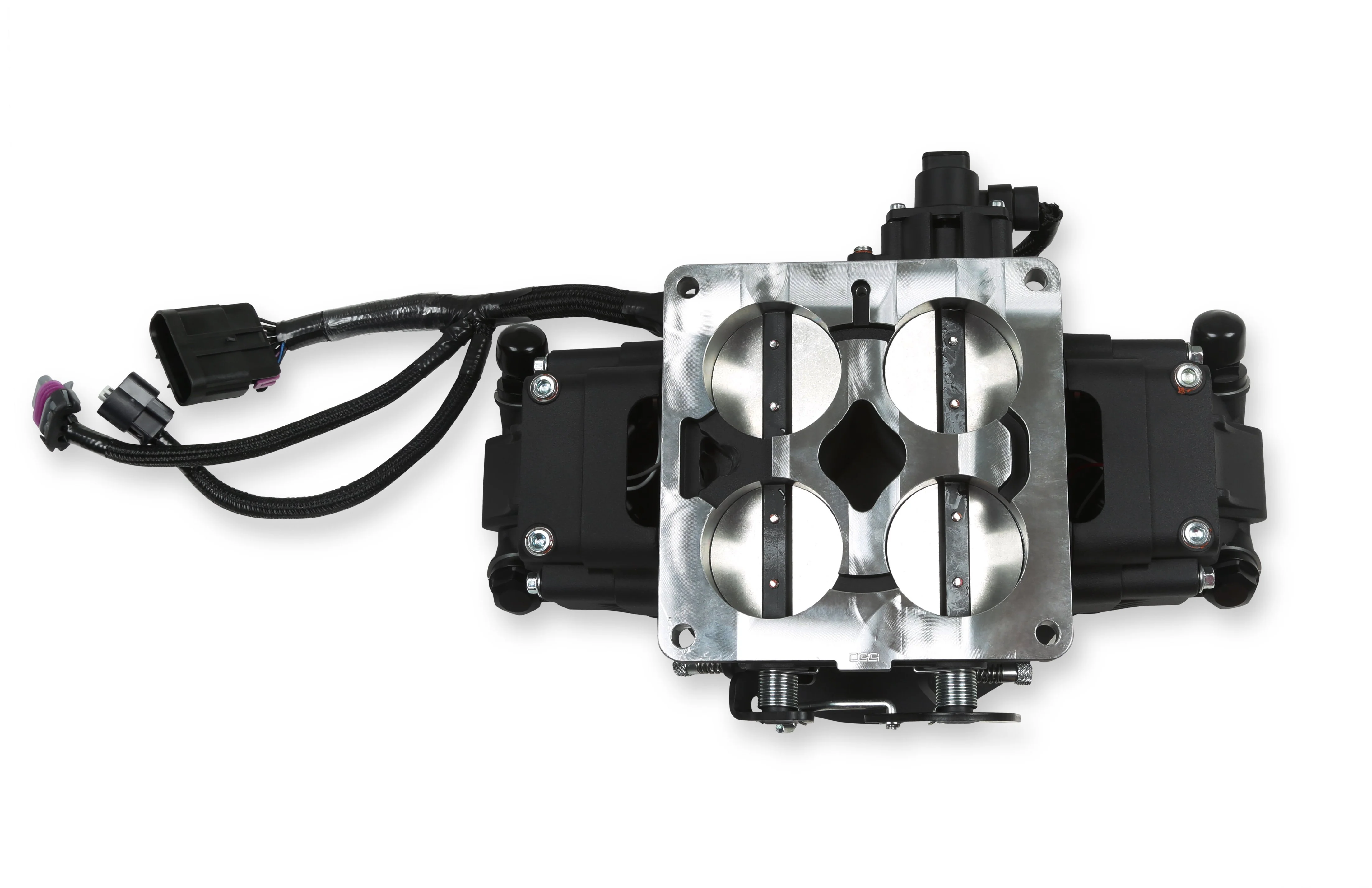 Holley EFI Terminator X Stealth 2x4 4500 Kit - Black - Image 7