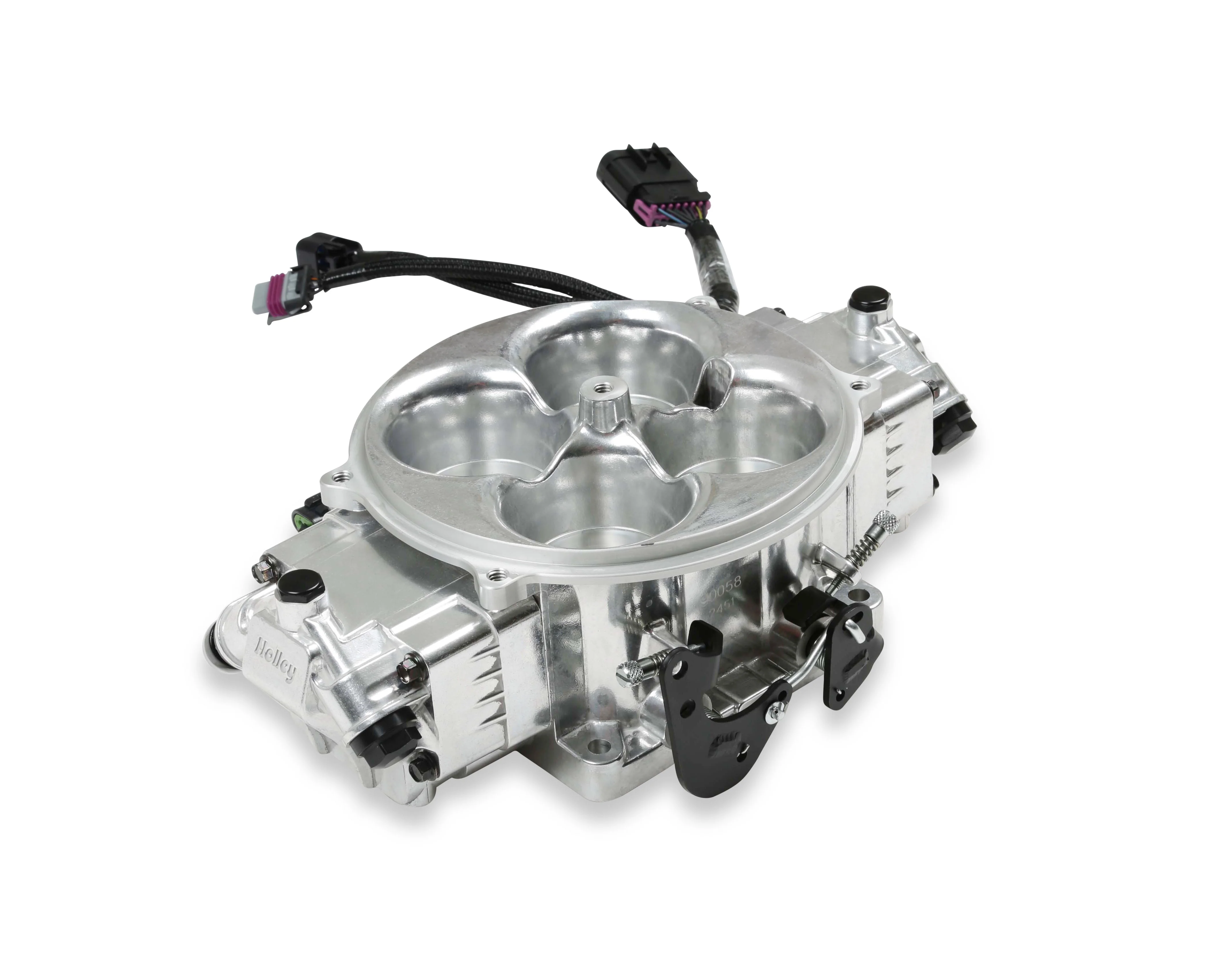 Holley EFI Terminator X Stealth 2x4 4500 Kit - Shiny - Image 3