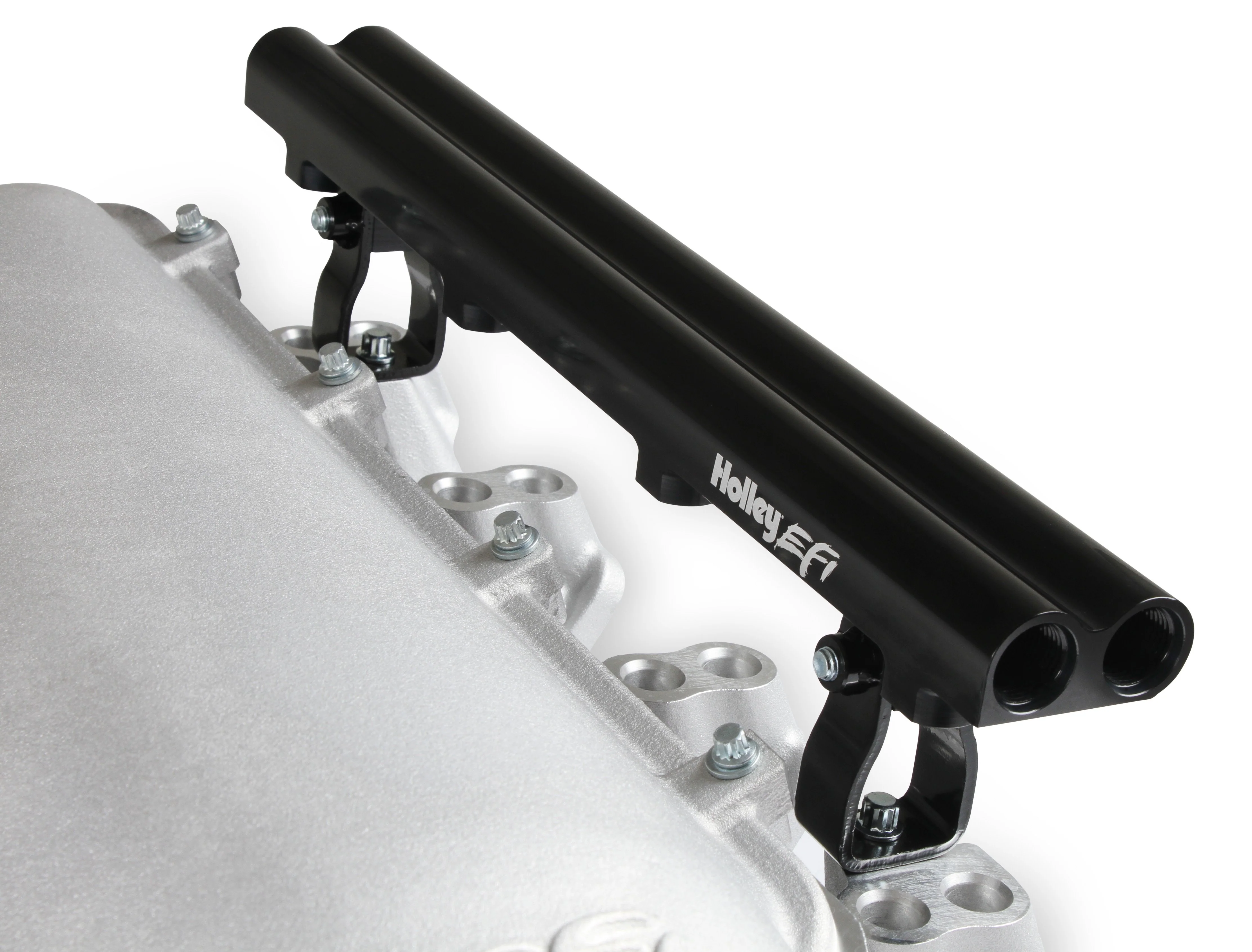 Holley Lo-Ram Manifold Base and Fuel Rails Dual Fuel Injector - GM LS3/L92 - Image 9