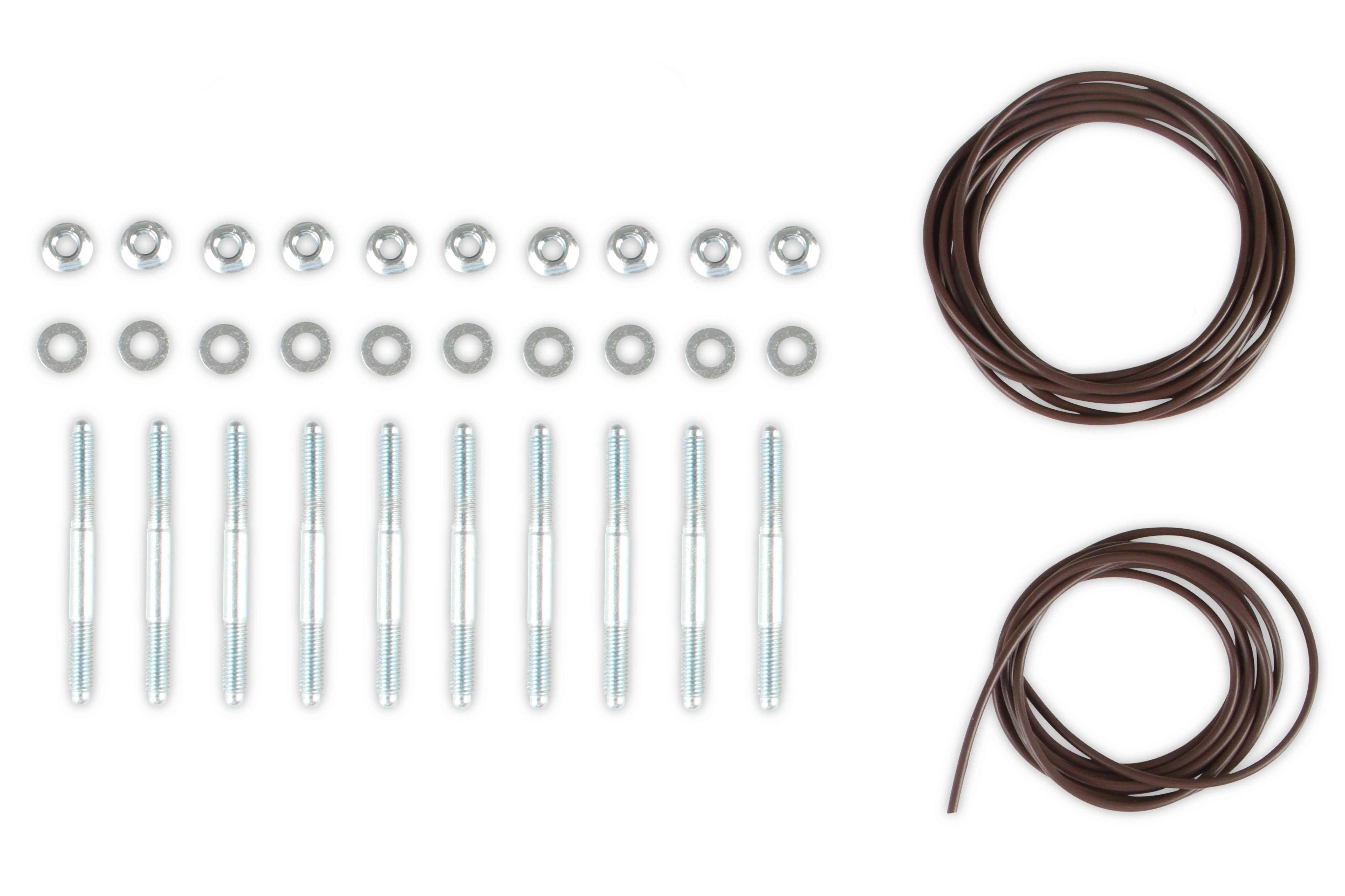 Holley Lo-Ram Manifold Base and Fuel Rails Single Fuel Injector GM LS3/L93 - Image 10