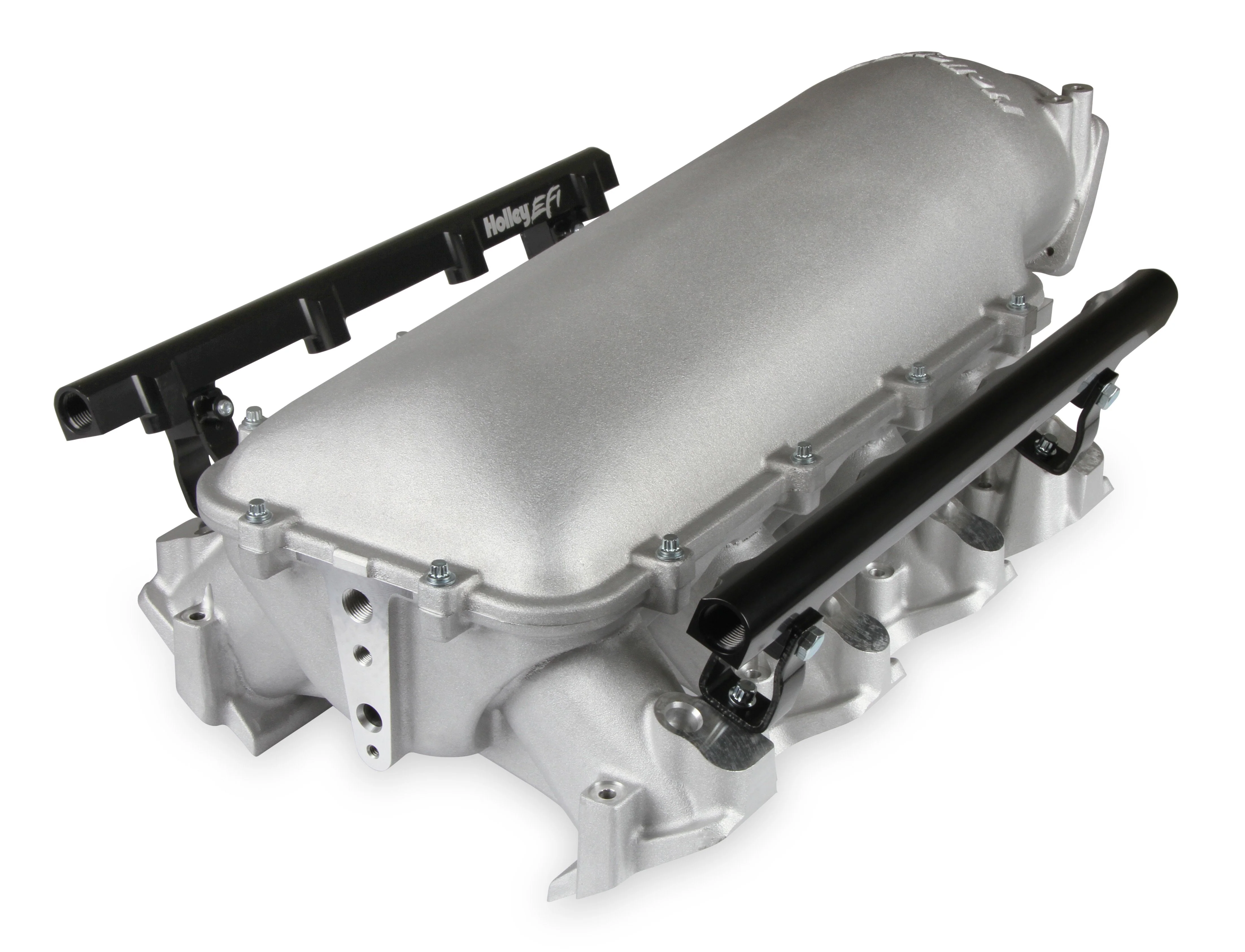 Holley Lo-Ram Manifold Kit Single Injector- Satin - GM LS3/L92 - Image 5