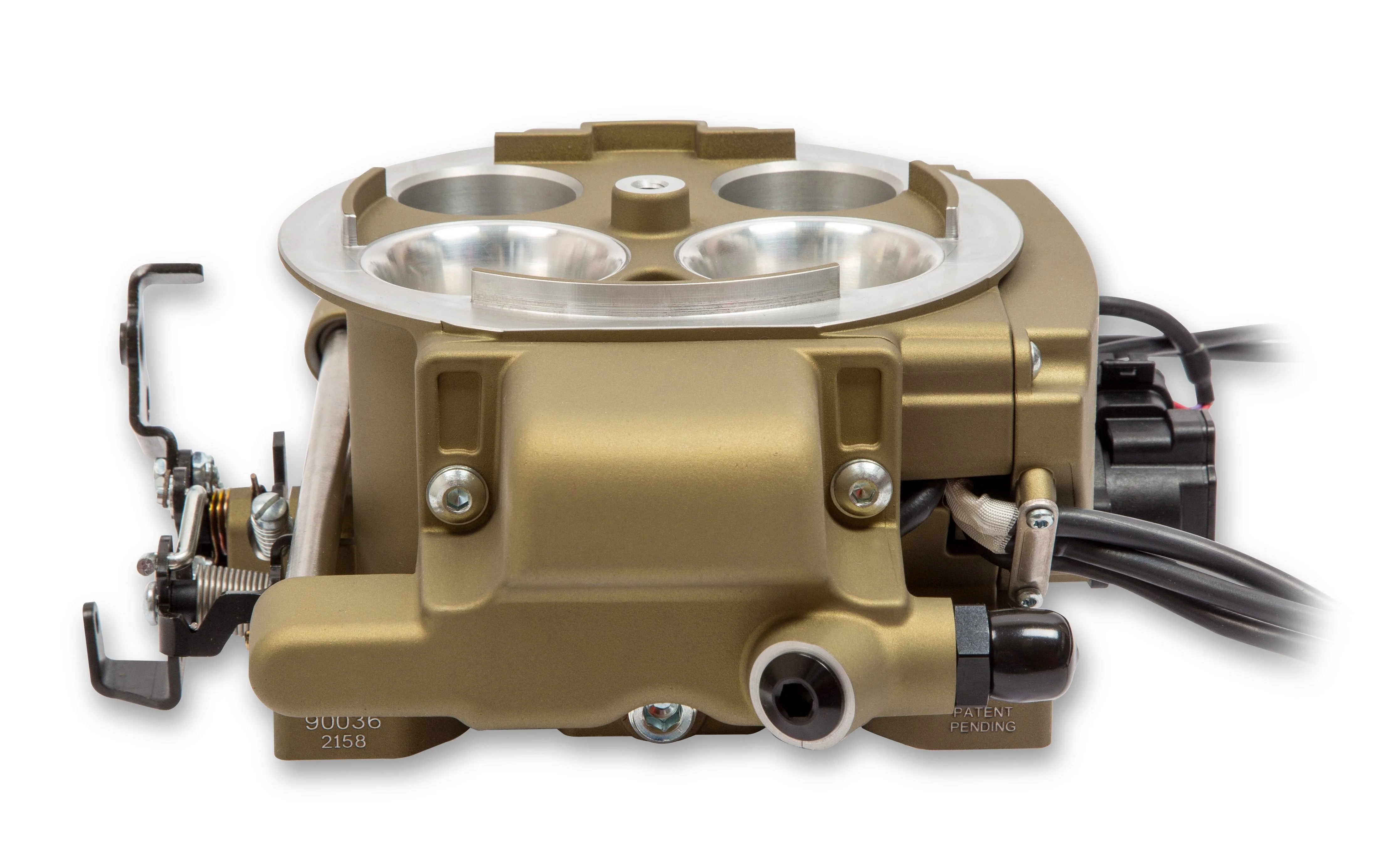 Holley Sniper EFI Quadrajet - Classic Gold - Image 4