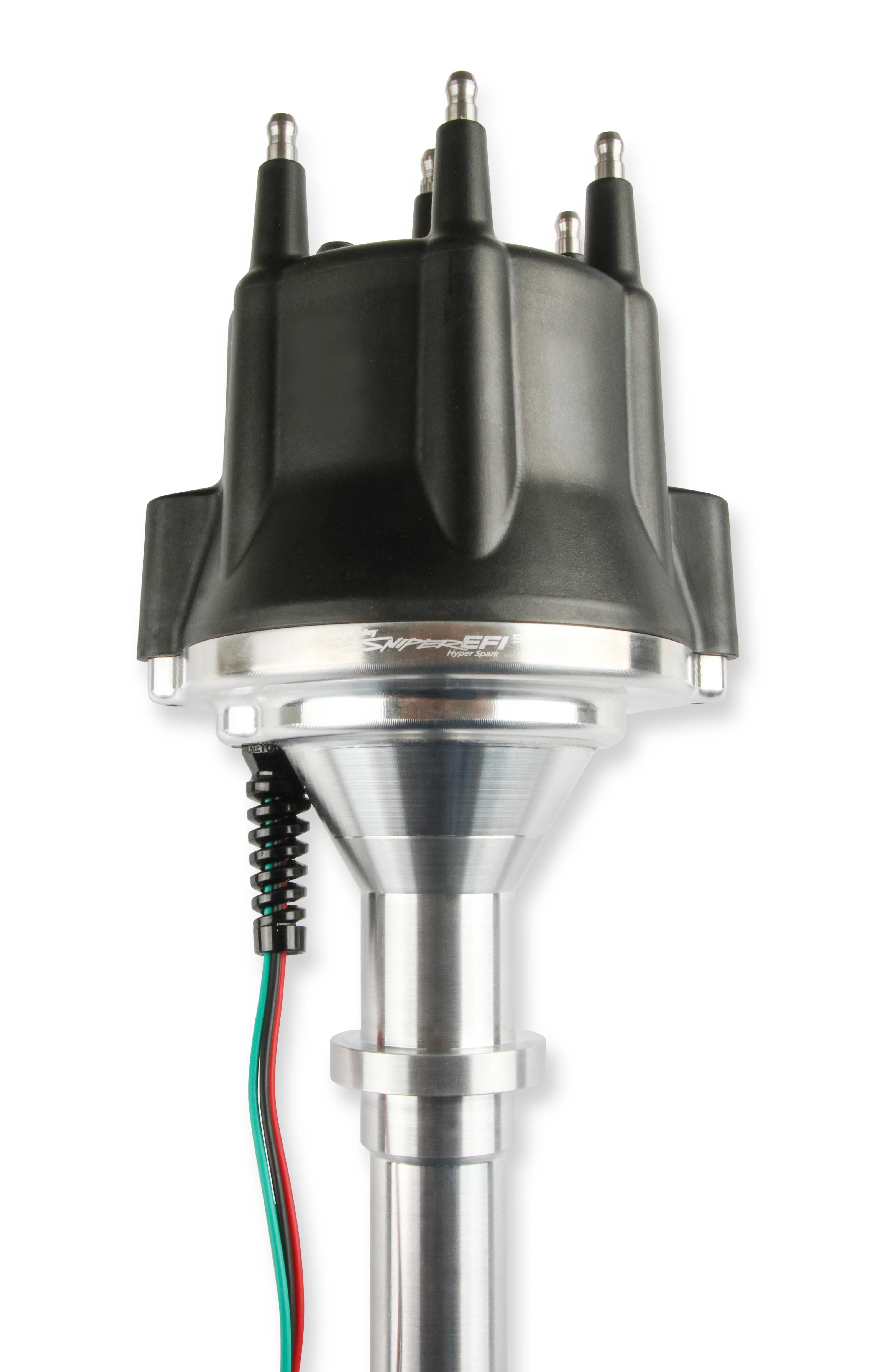HyperSpark Distributor - GM V6 - Shiny Billet Housing - fits 4.3L V6 - Image 6