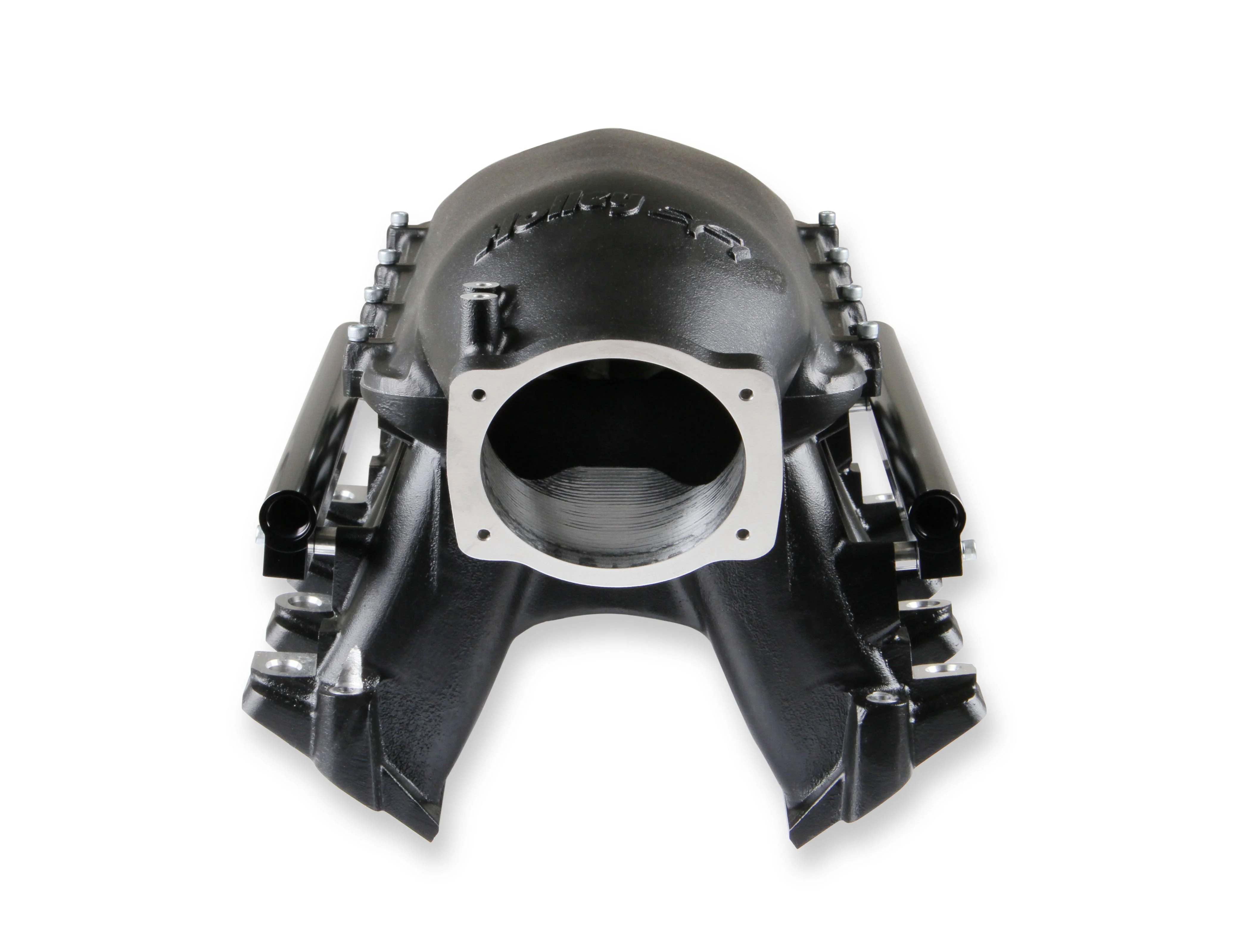 LS Hi-Ram EFI Manifold - Black GM LS1/LS2/LS6 - 92MM Throttle Body - Image 8