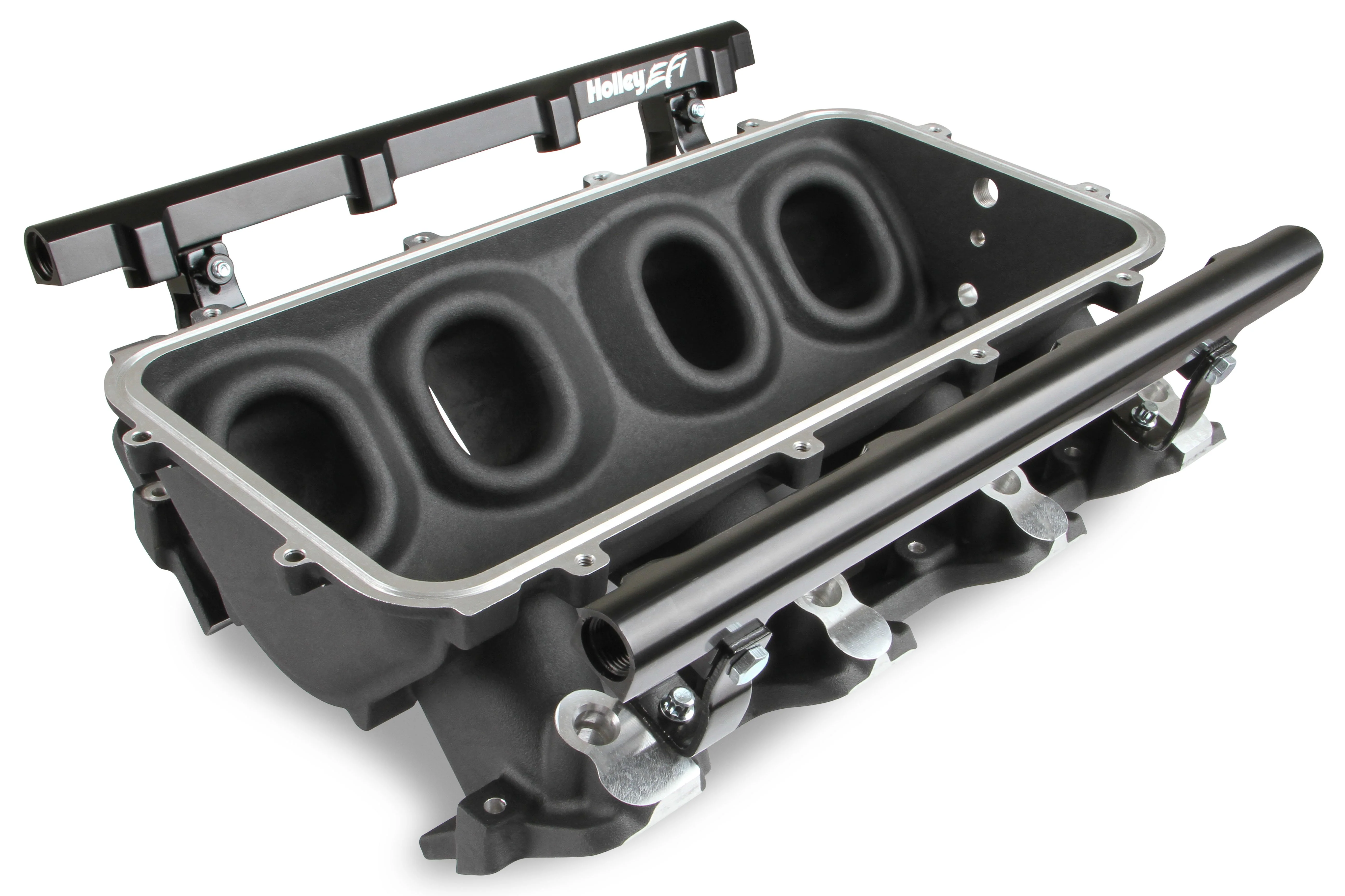 Modular Lo-Ram EFI Manifold LS1/2/6 - Lo-Ram Manifold Kit - LS1/2/6-Black Finish - Image 8