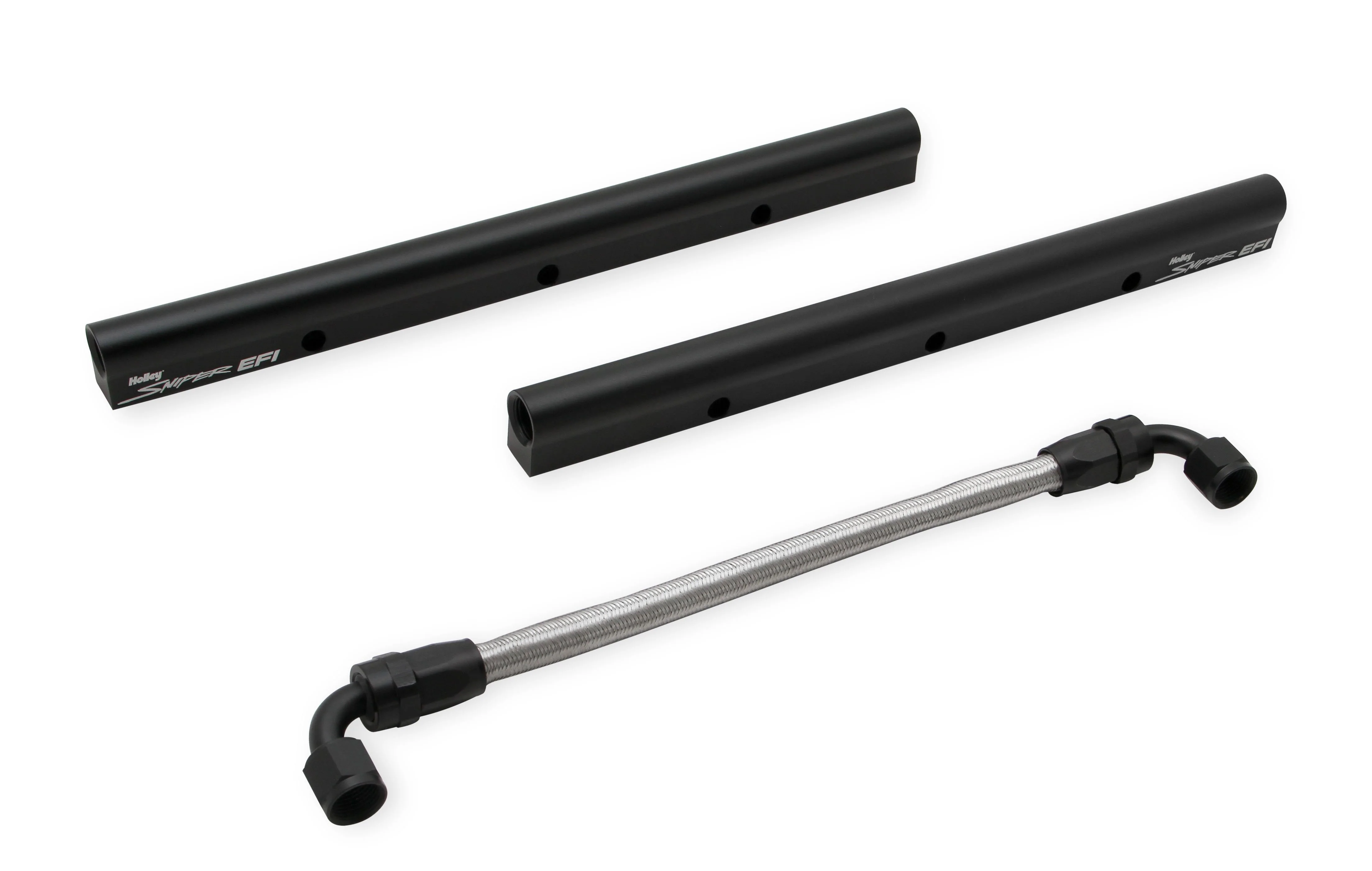 Sniper EFI Fabricated Intake Manifold Dual Plenum 102mm GM LS3/L92, and Fuel Rail Kit - Black - Image 12