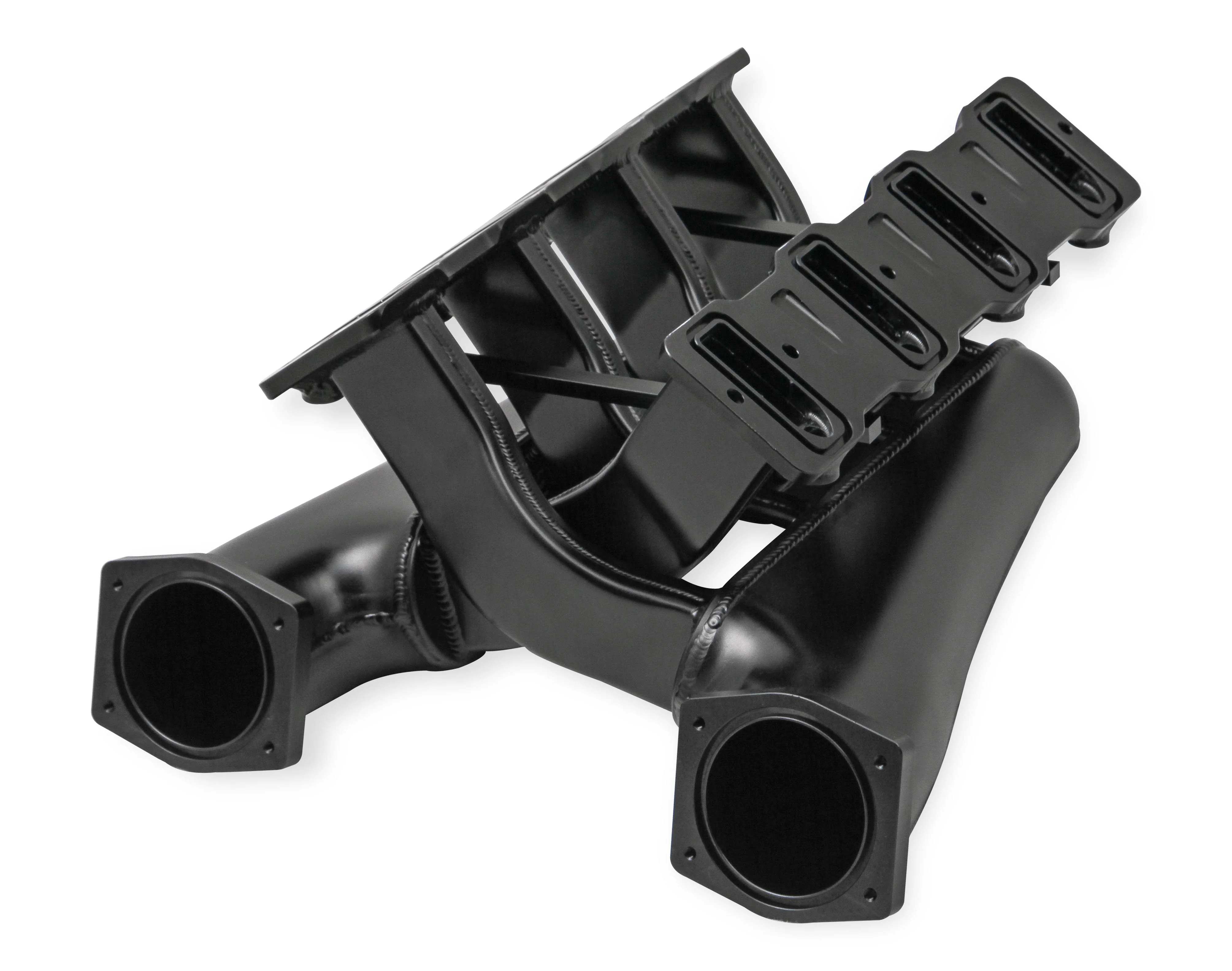 Sniper EFI Fabricated Intake Manifold Dual Plenum 92mm GM LS1/2/6, and Fuel Rail Kit - Black - Image 8