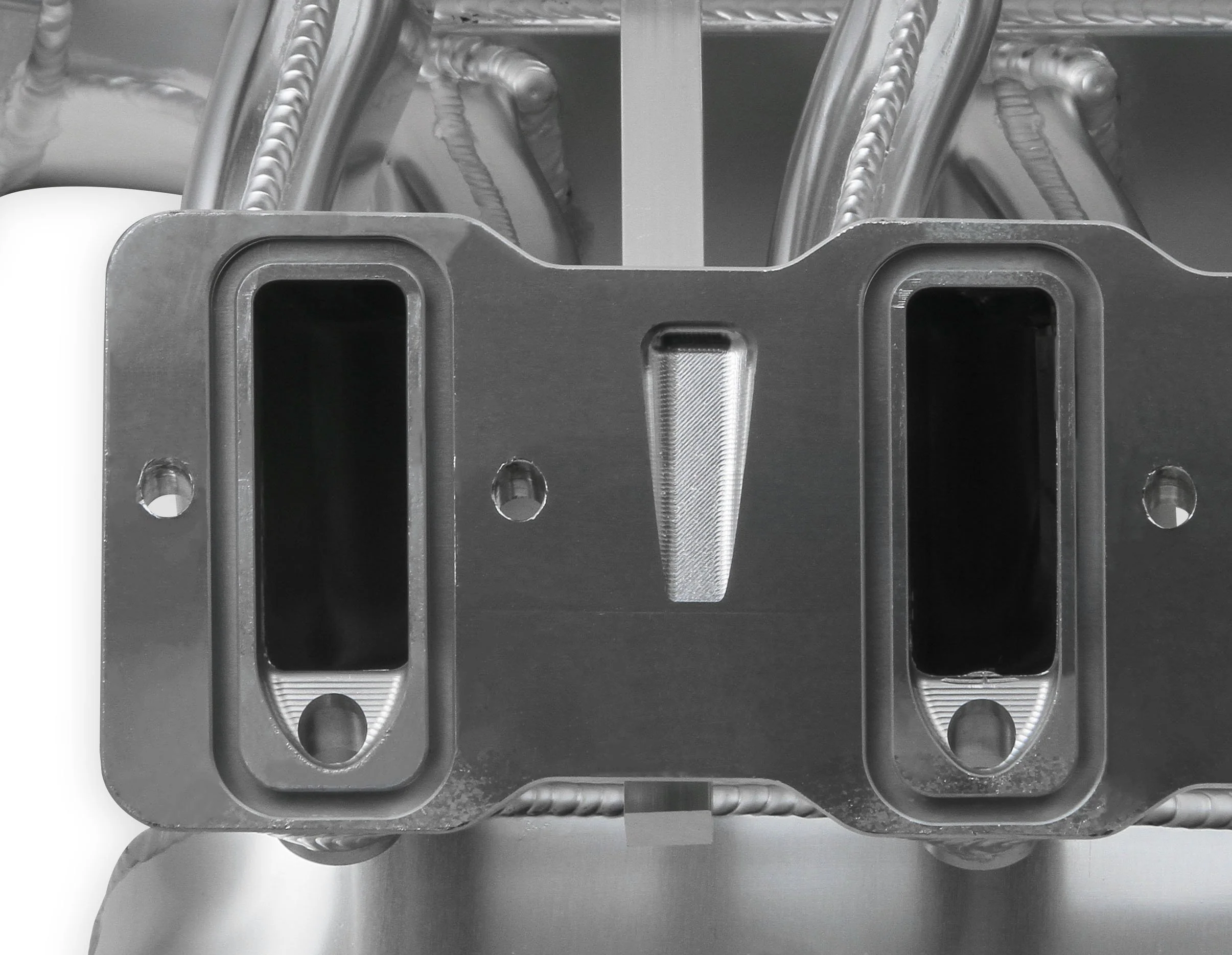 Sniper EFI Fabricated Intake Manifold Dual Plenum 92mm GM LS1/2/6, and Fuel Rail Kit - Silver - Image 9