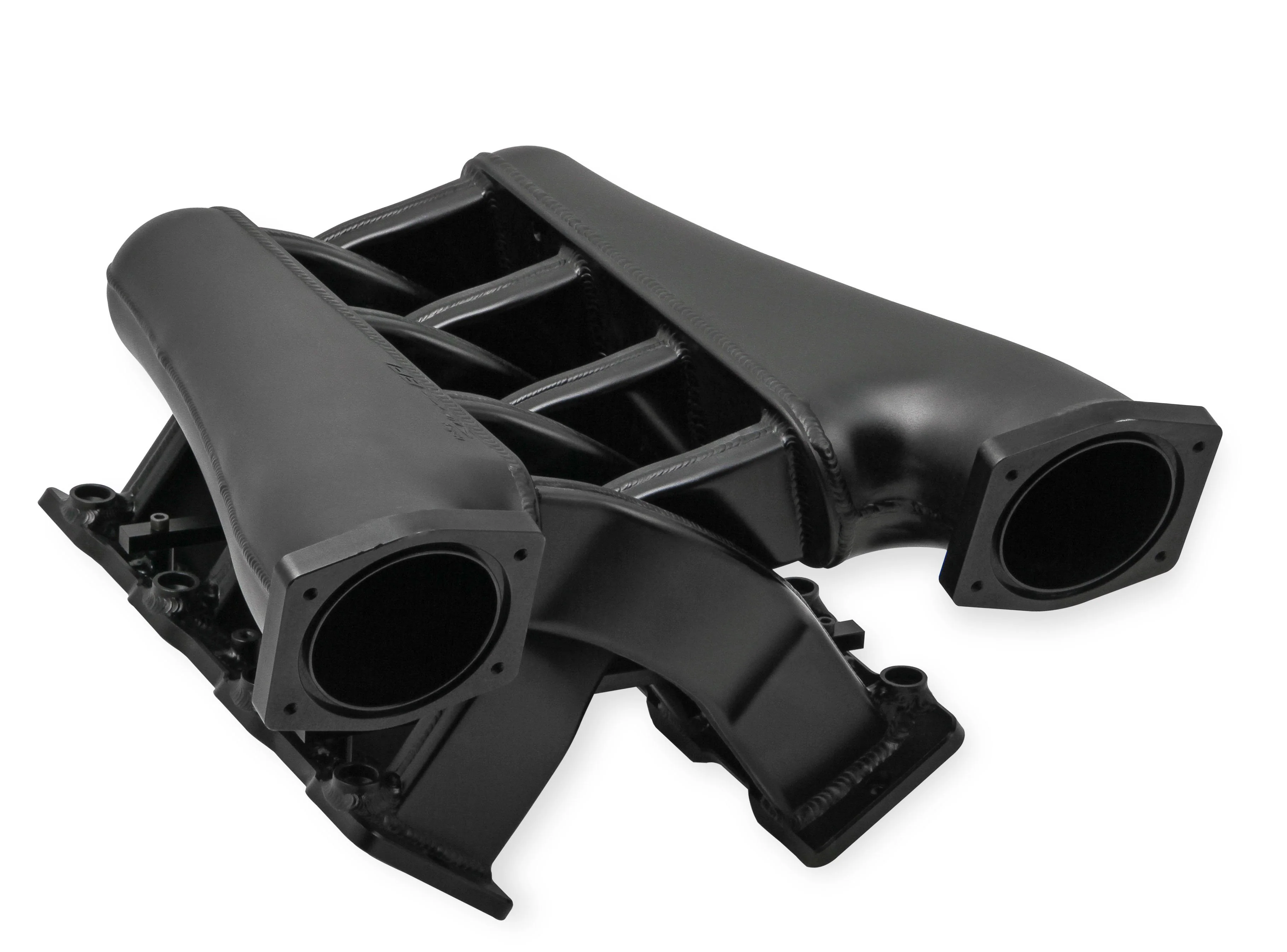 Sniper EFI Fabricated Intake Manifold Dual Plenum 92mm GM LS3/L92, and Fuel Rail Kit - Black - Image 3