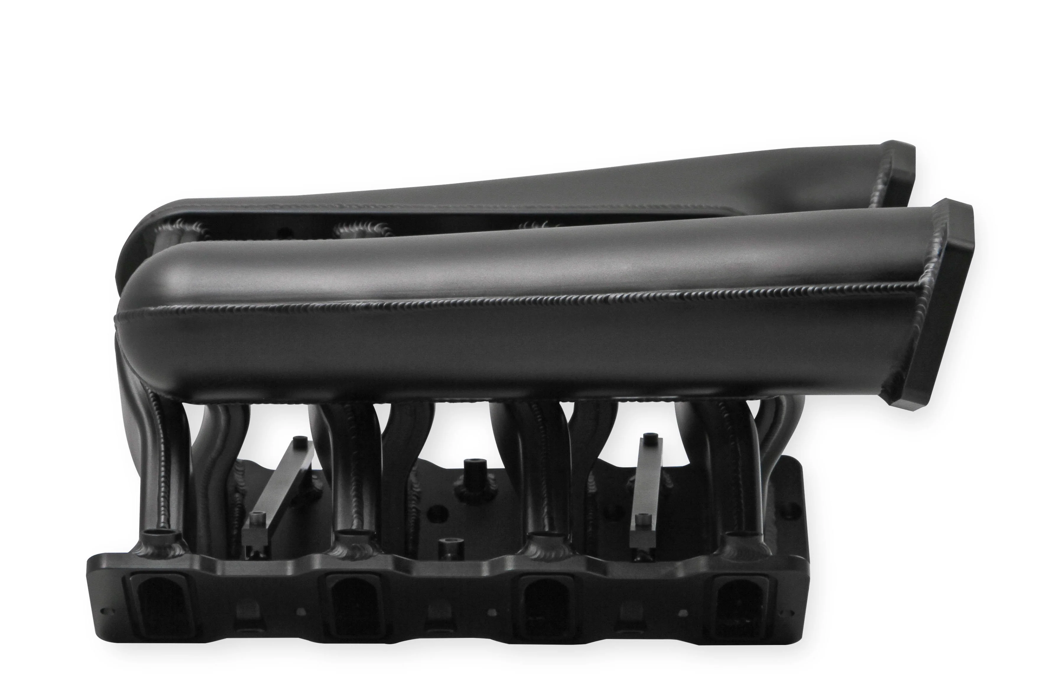Sniper EFI Fabricated Intake Manifold Dual Plenum 92mm GM LS3/L92, and Fuel Rail Kit - Black - Image 4