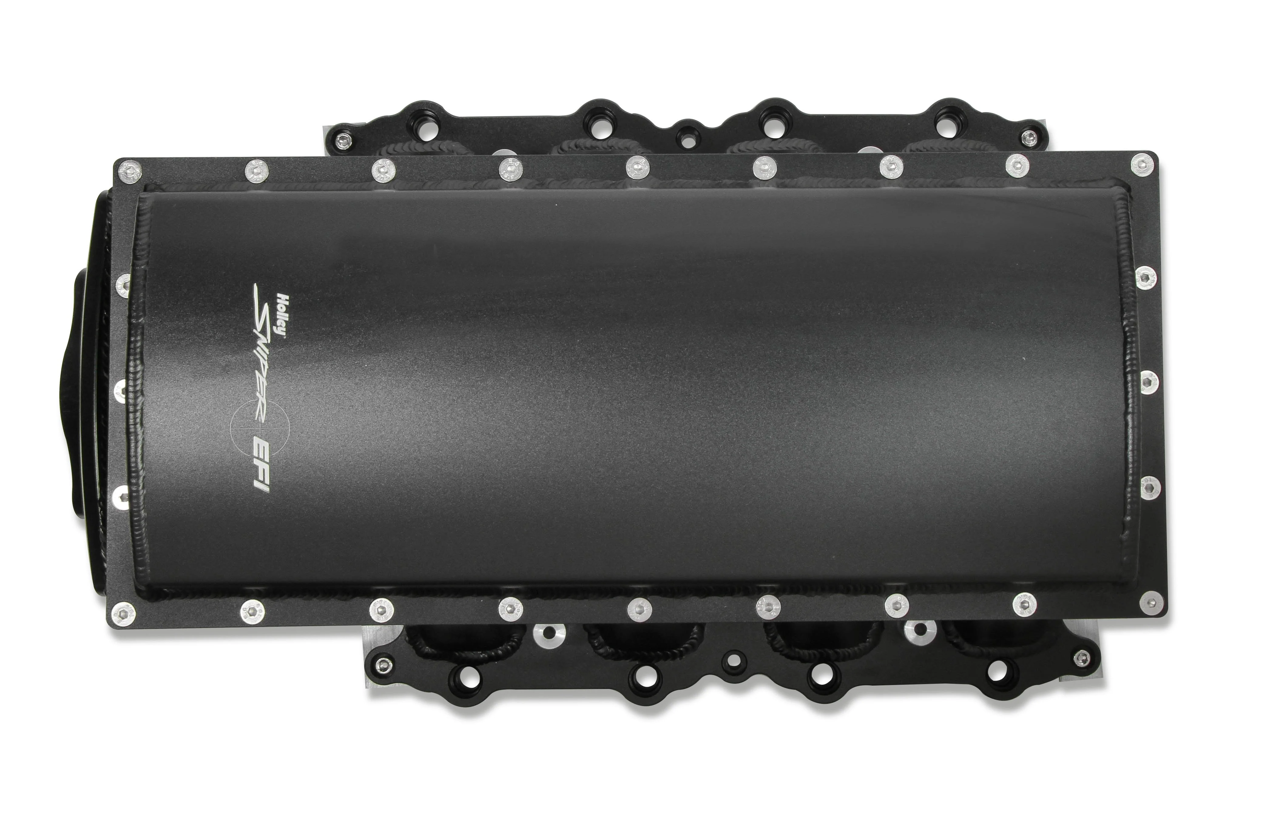 Sniper EFI Fabricated Race Series Intake Manifold - 2011-14 Ford 5.0L Coyote - Black - Image 7