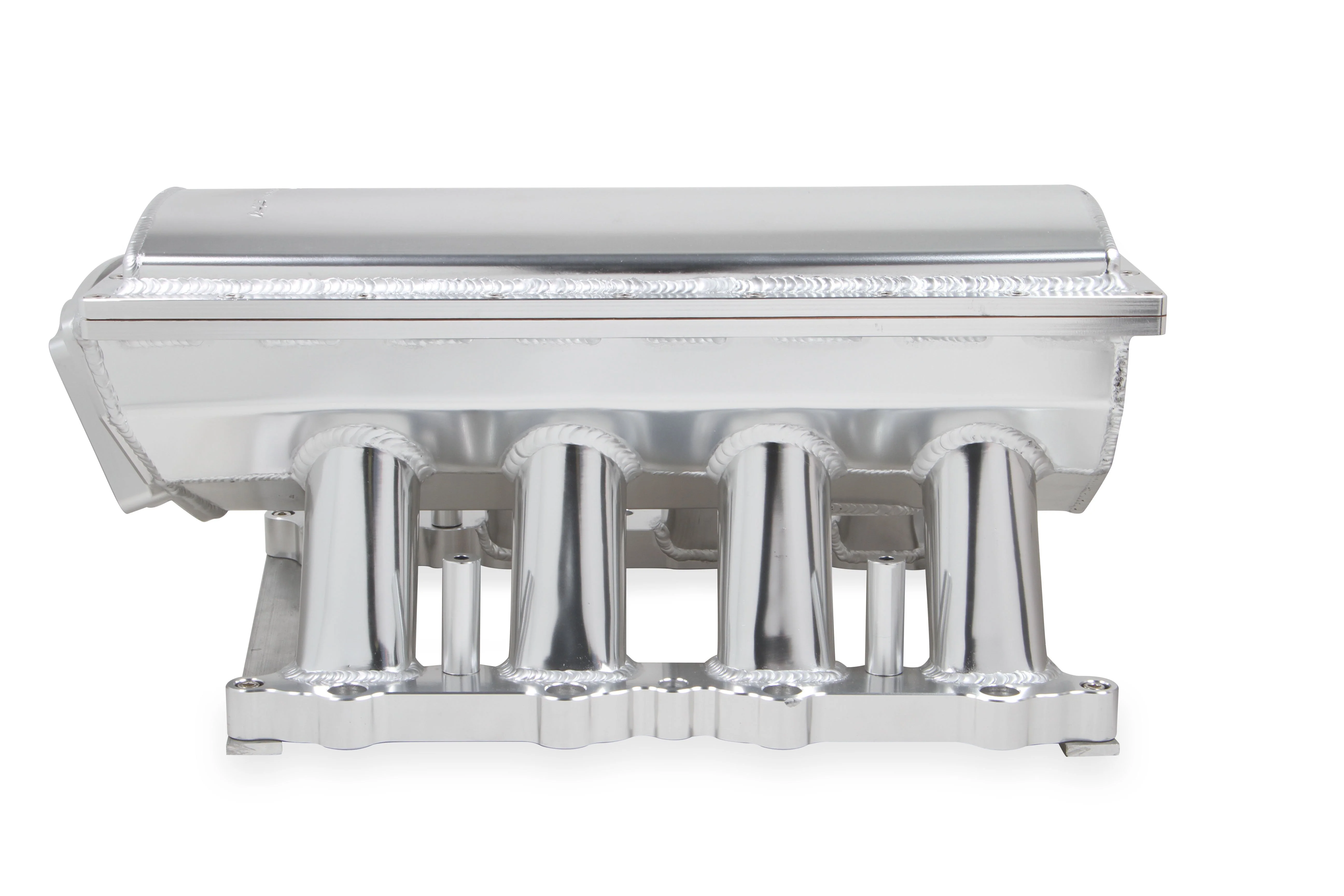 Sniper EFI Fabricated Race Series Intake Manifold - 2011-14 Ford 5.0L Coyote - Silver - Image 10