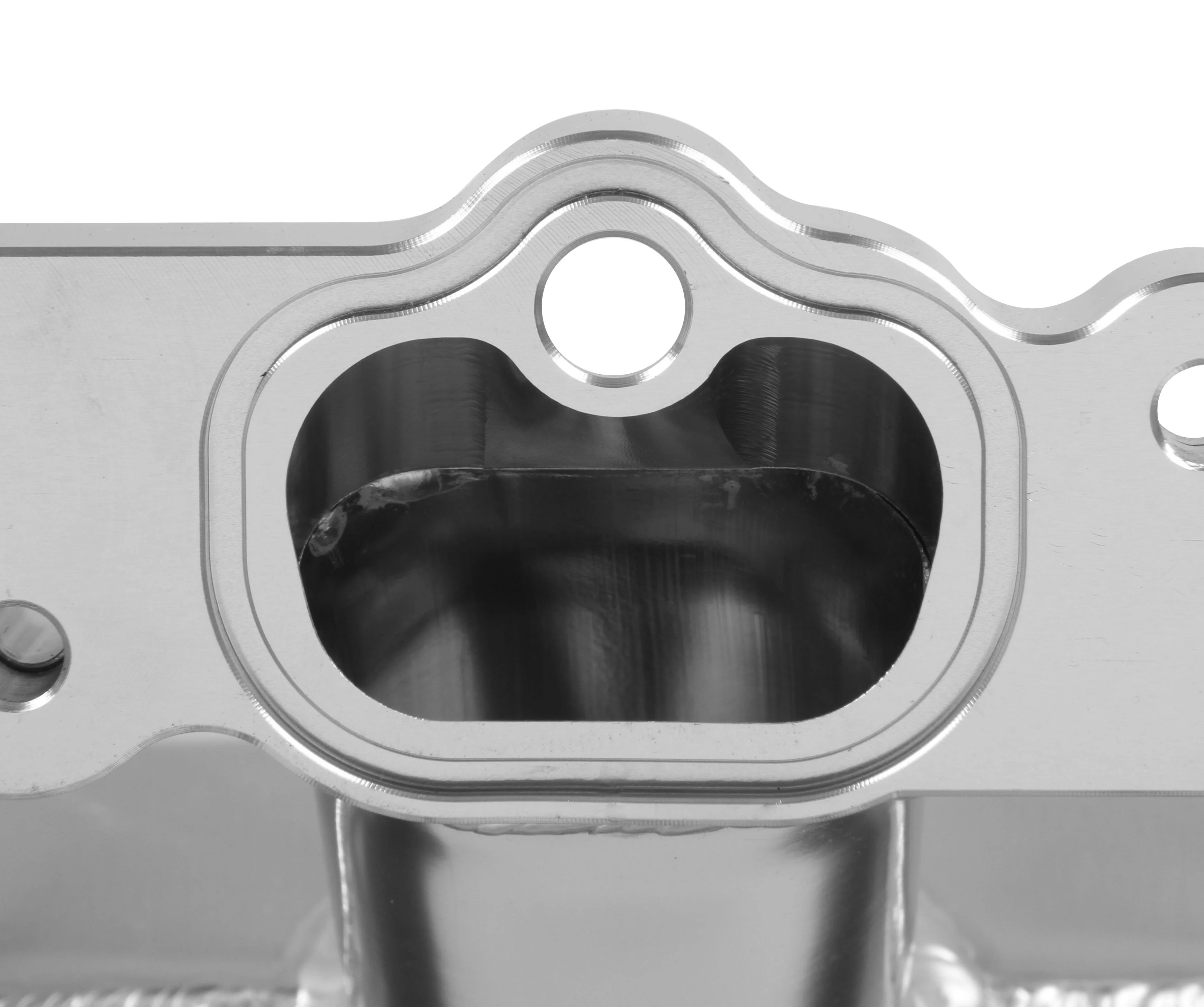 Sniper EFI Fabricated Race Series Intake Manifold - 2011-14 Ford 5.0L Coyote - Silver - Image 7