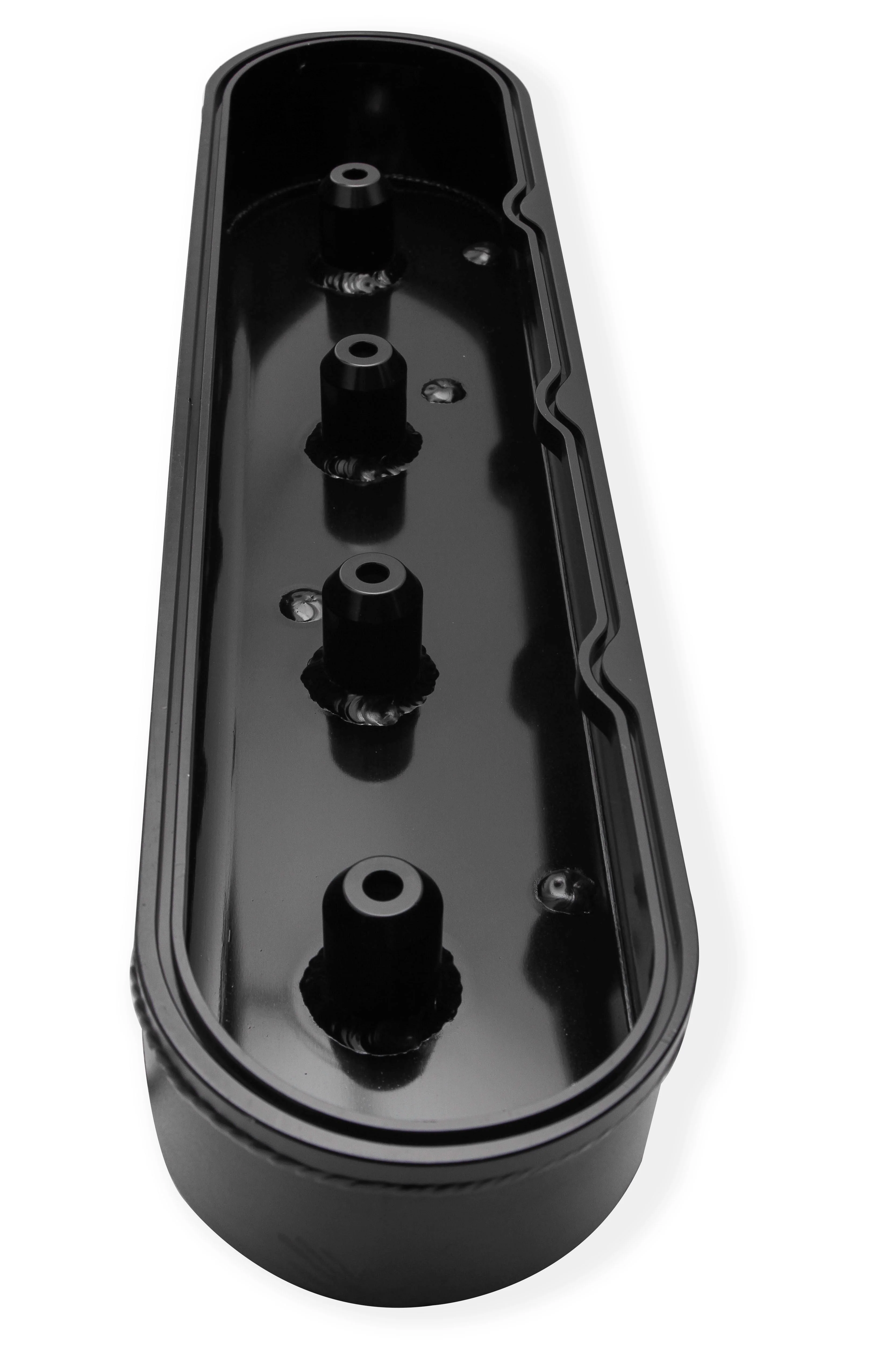Sniper Valve Cover - Fabricated Aluminum - GM LS Engines - Satin Black - Image 4