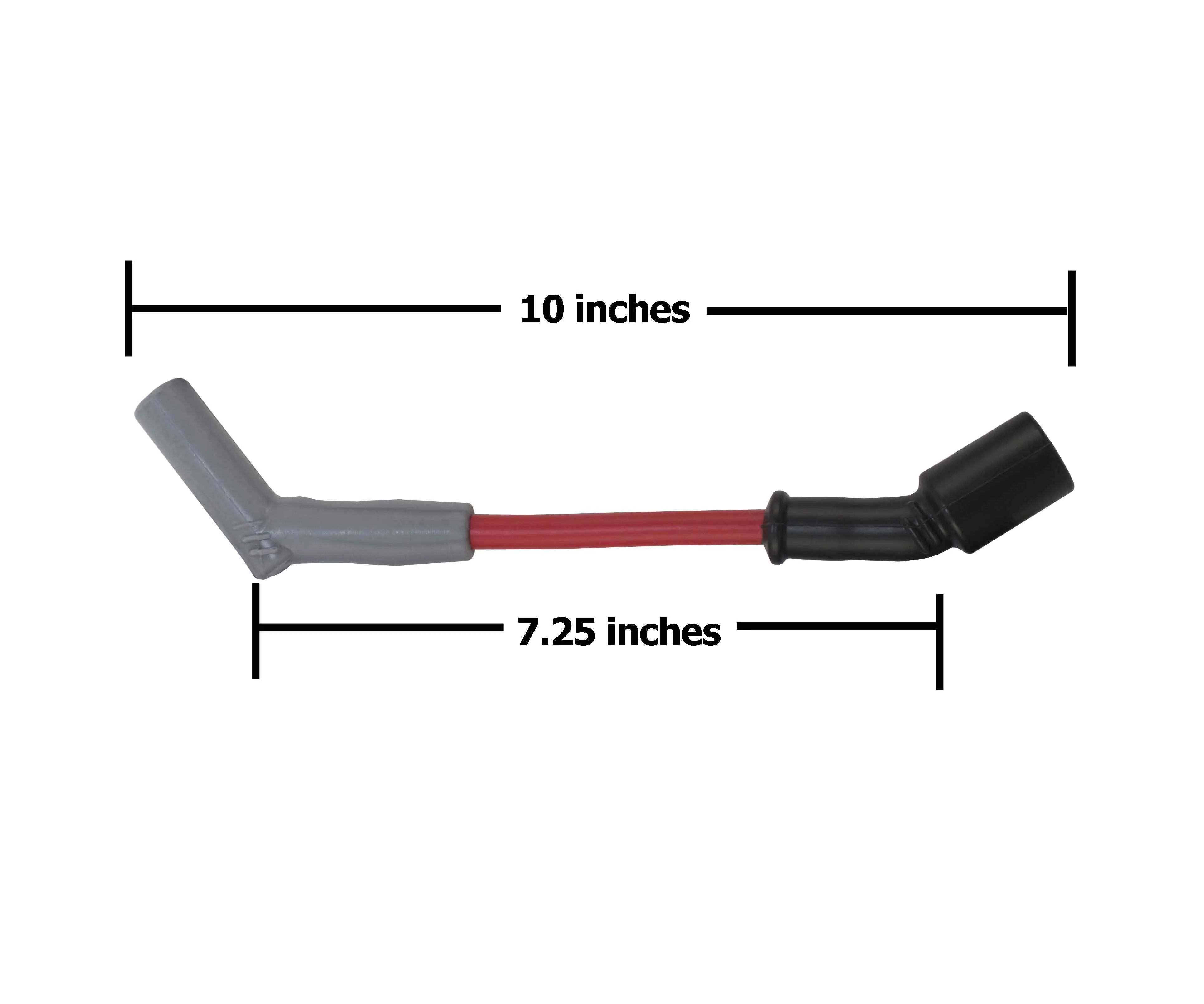 LSx Car Performance Spark Plug Wire Set with 45* Boot LS1 LS2 LS3 LS6 LS7 LSA - Image 2