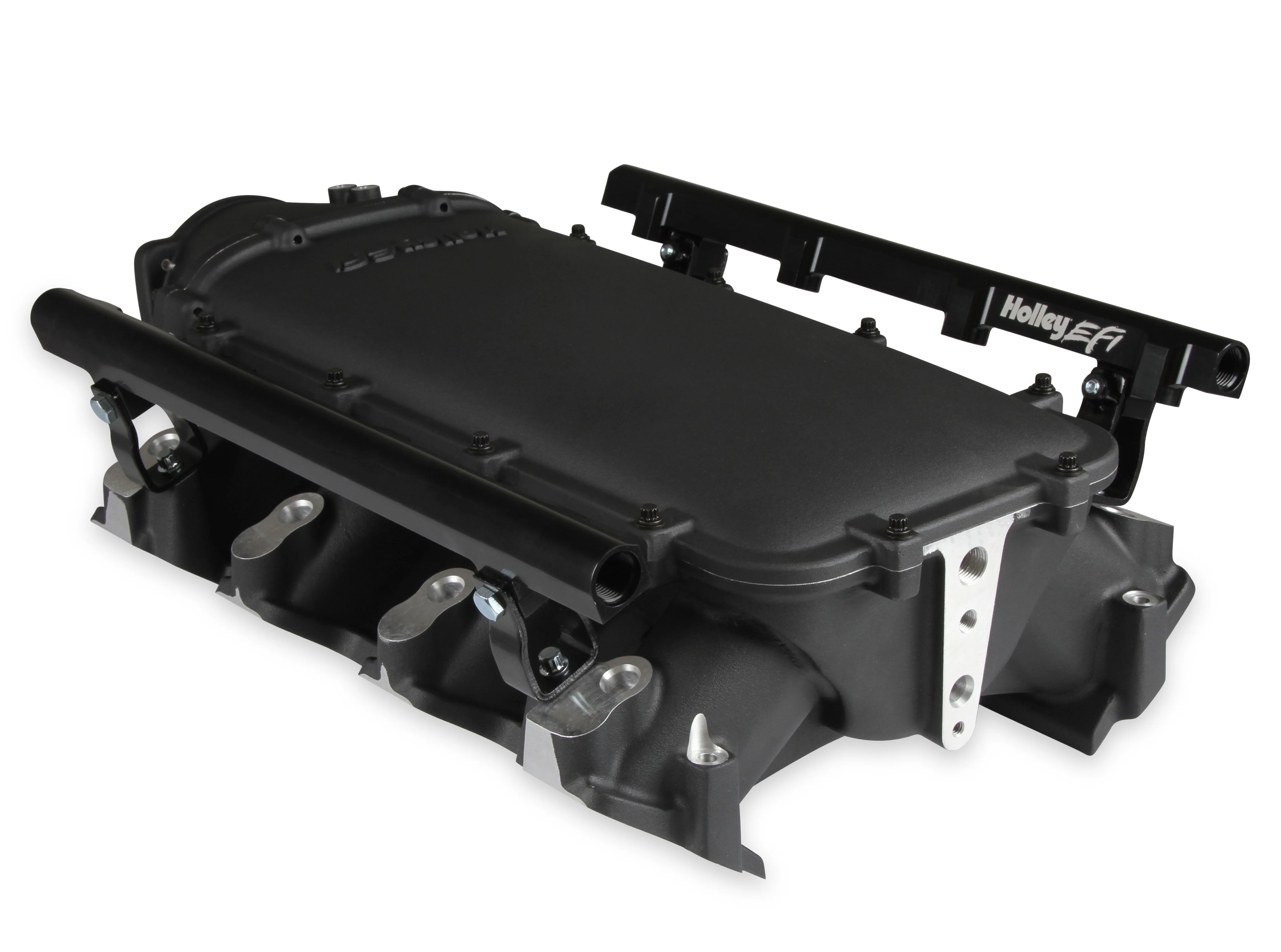 Ultra Lo-Ram Manifold Kit Single Injector- Black - GM LS3/L92 - Ultra Lo-Ram Manifold Kit - LS3 Black Finish - Image 7