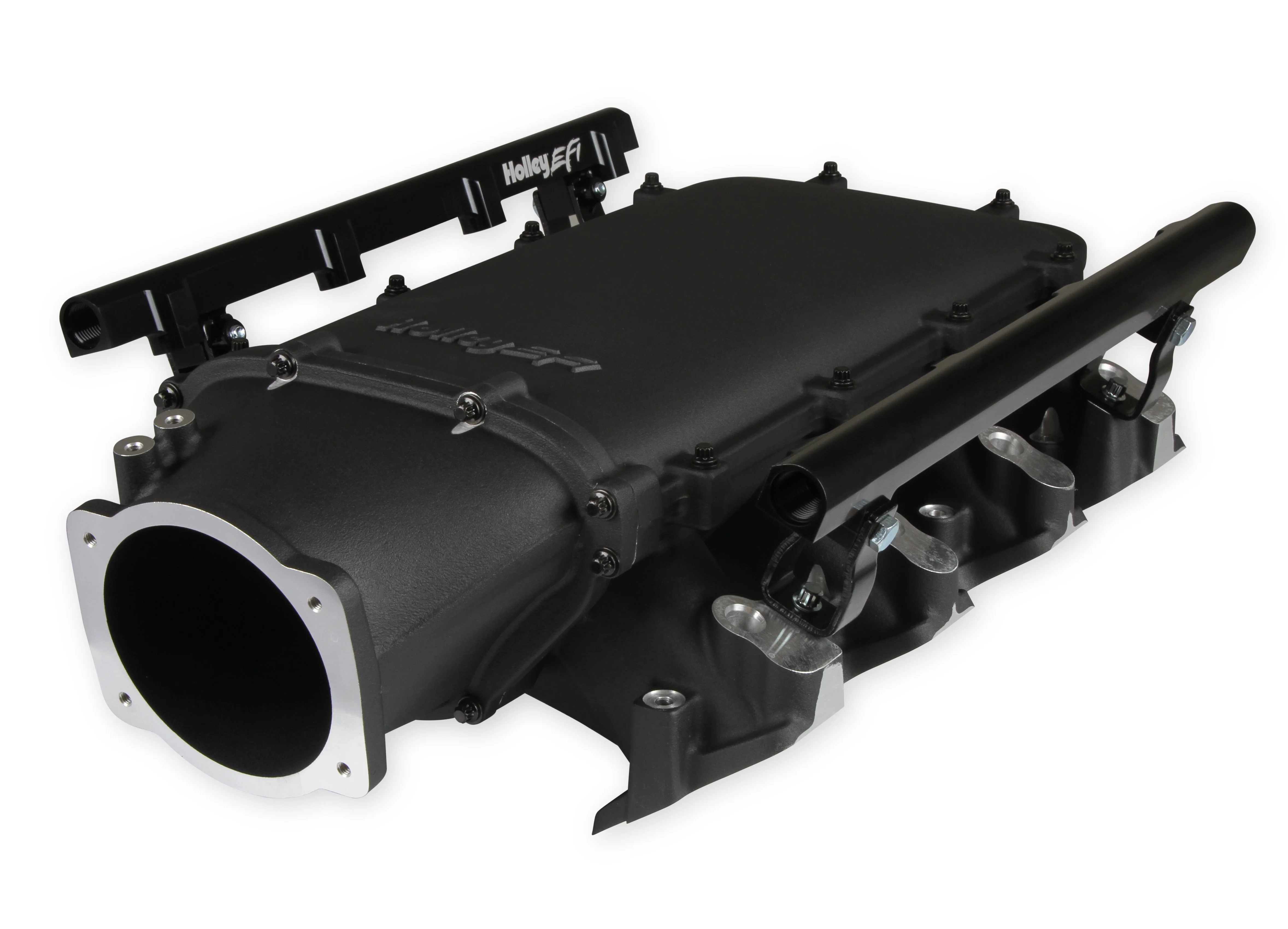 Ultra Lo-Ram Manifold Kit Single Injector- Black - GM LS3/L92 - Ultra Lo-Ram Manifold Kit - LS3 Black Finish - Image 9