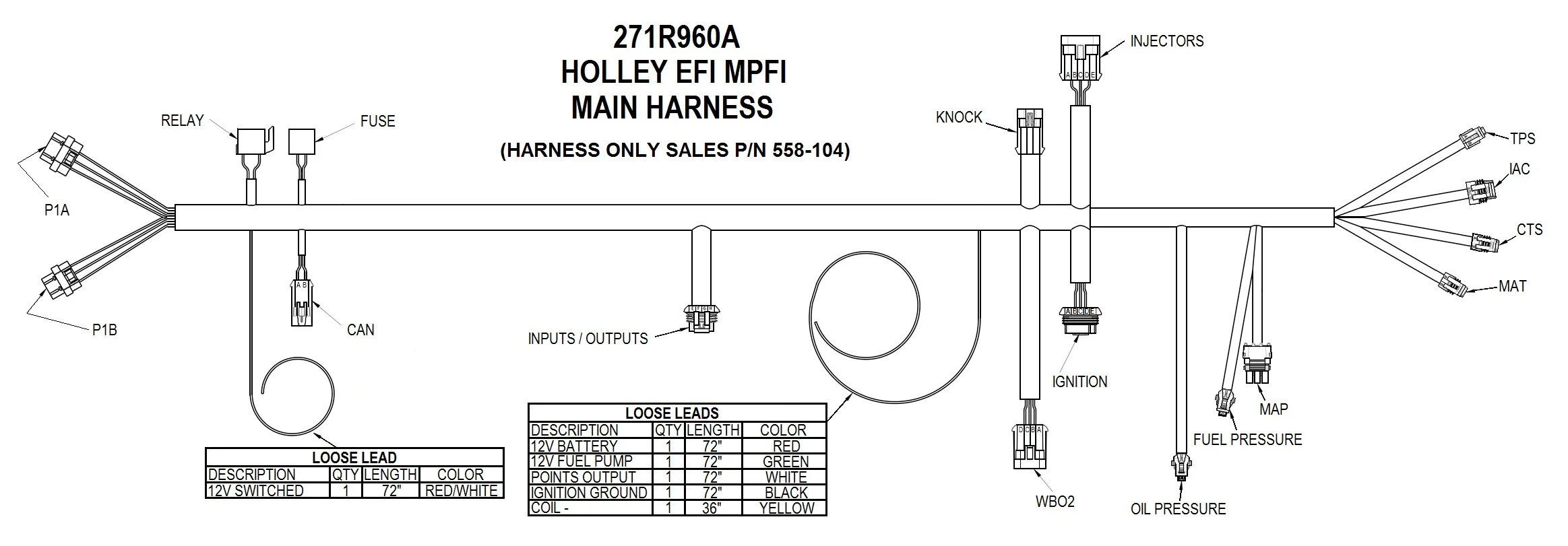 Universal V8 Multi-Point Fuel Injection, Includes NTK Oxygen Sensor - Image 3